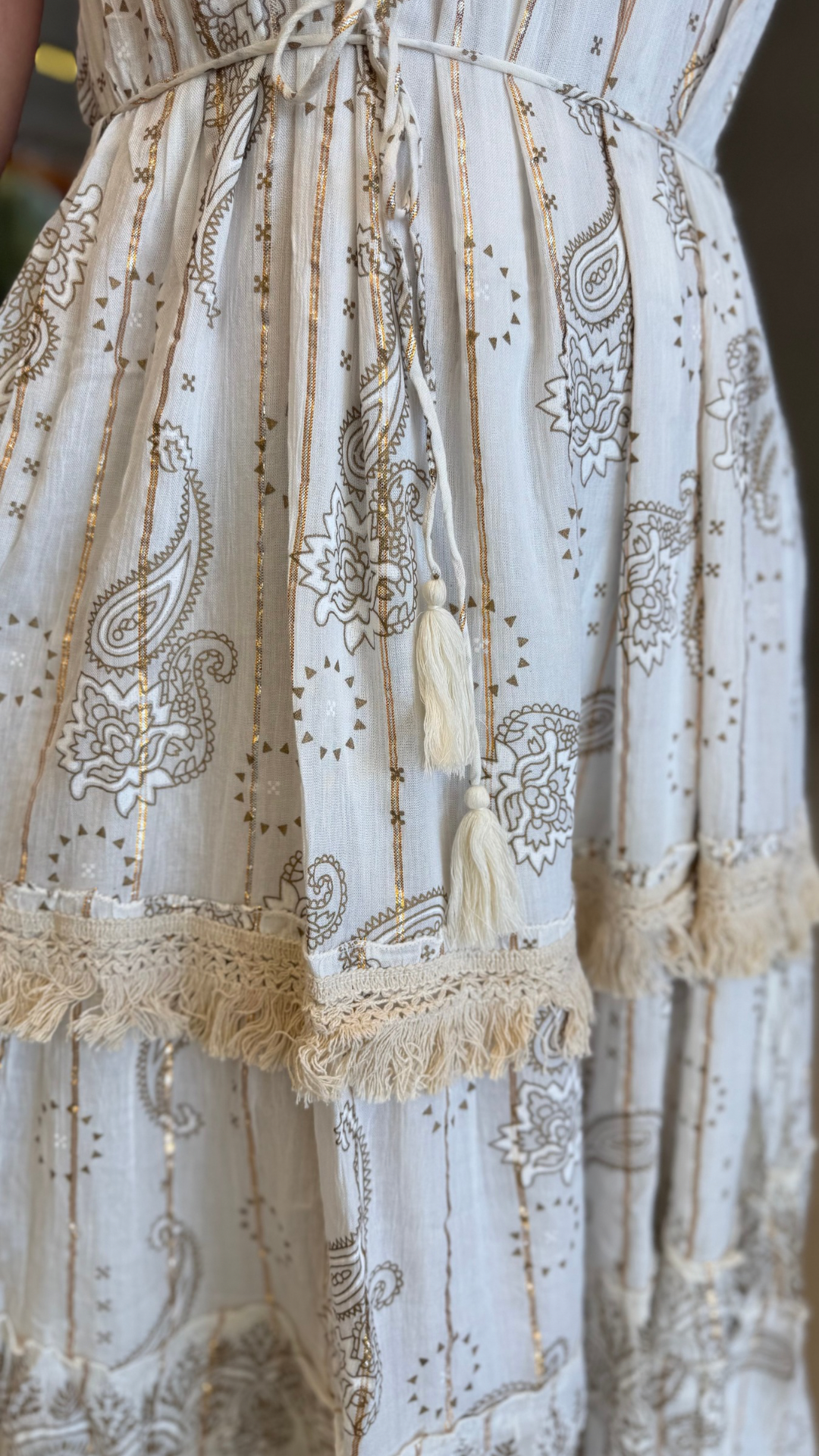 VESTIDO INDIANO ALCINHA