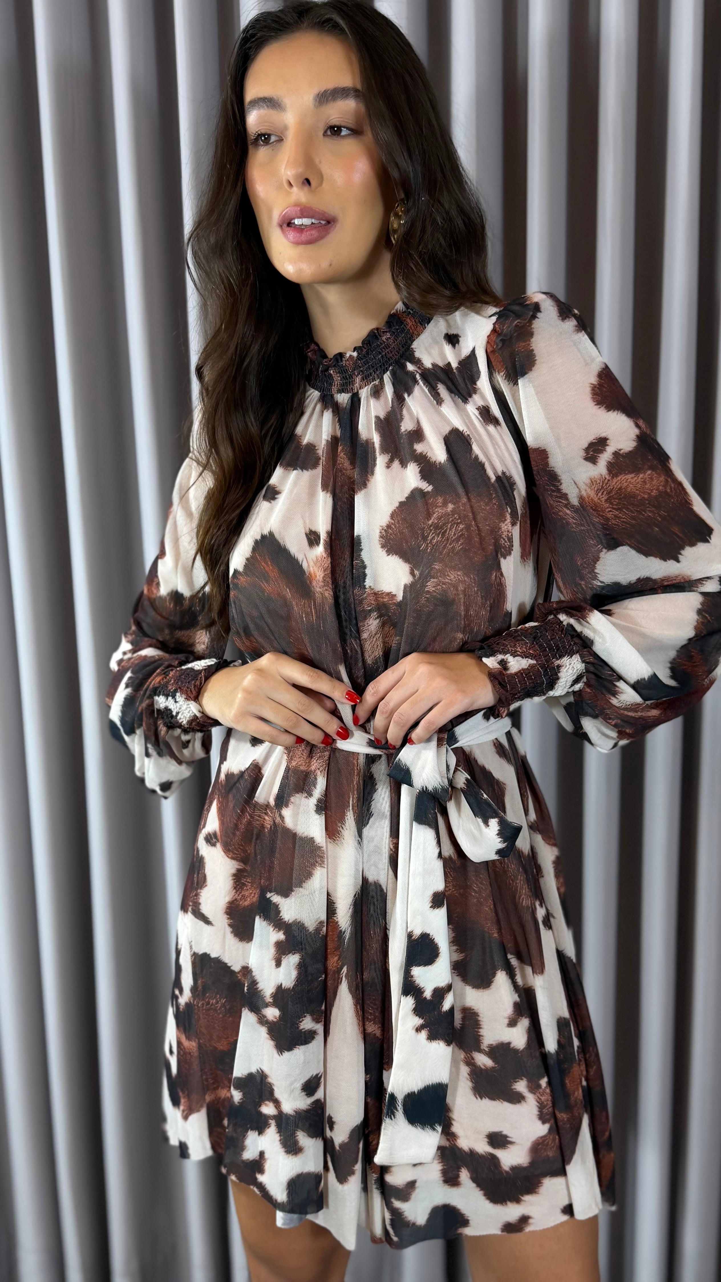 VESTIDO CURTO TULE GODE - ISA PAES