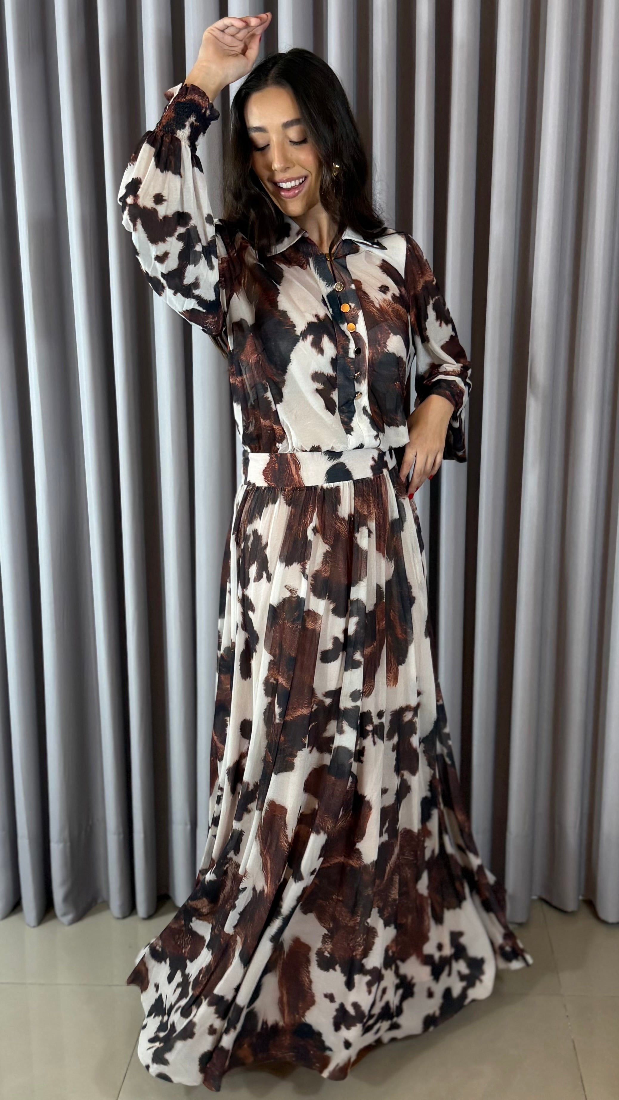 VESTIDO LONGO TULE - ISA PAES