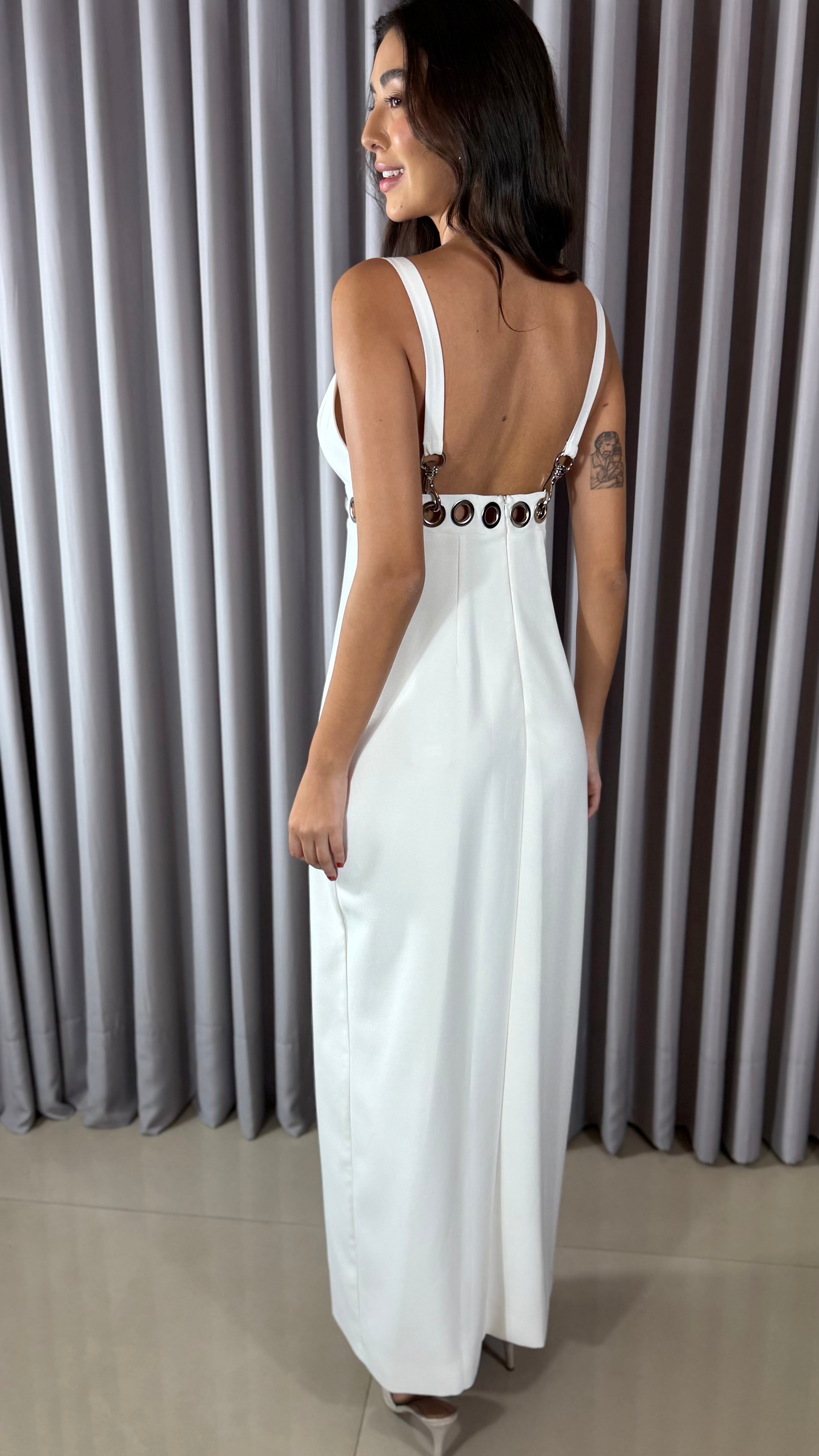 VESTIDO ALFAIATARIA- CAOS