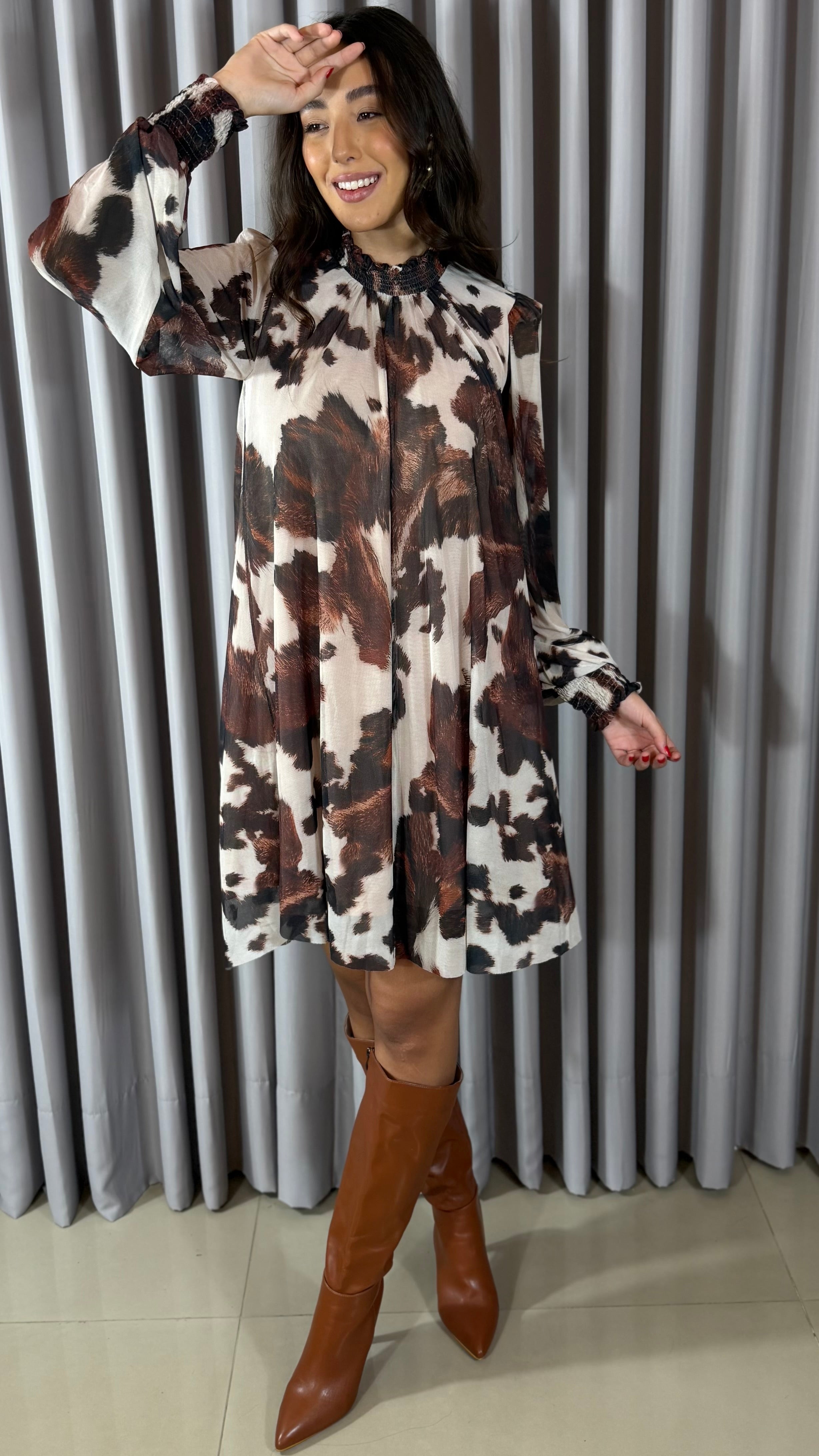 VESTIDO CURTO TULE GODE - ISA PAES