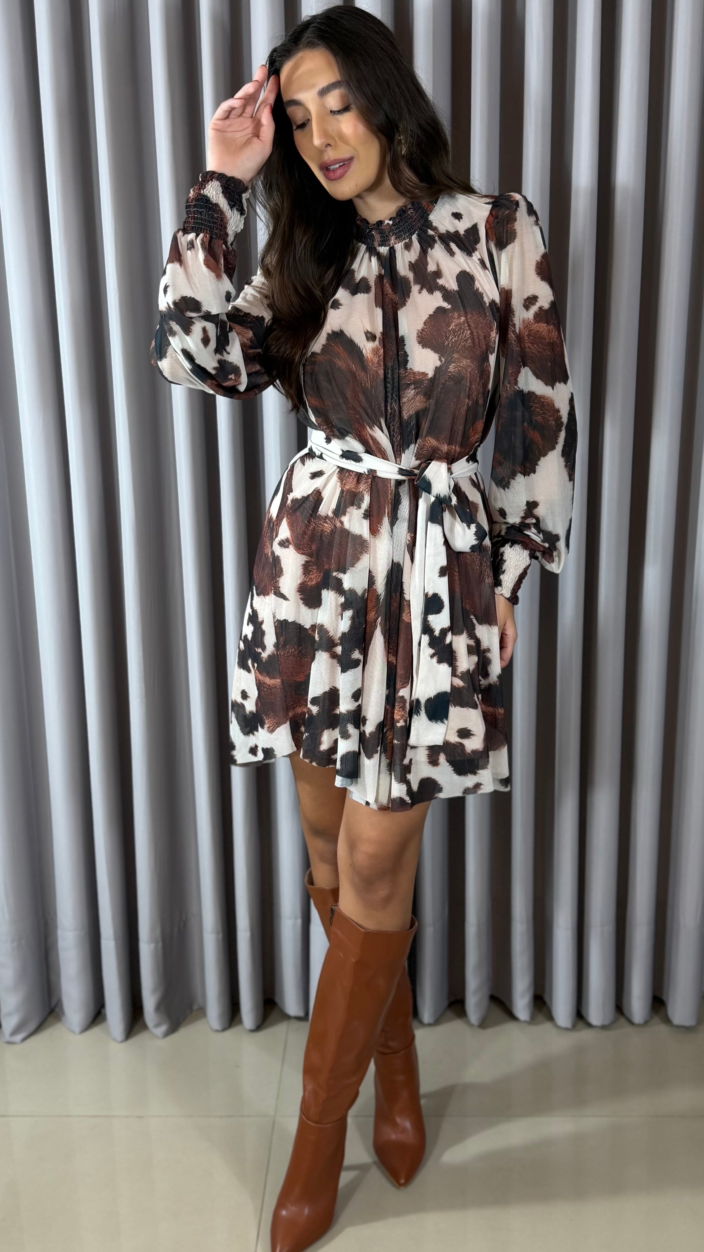 VESTIDO CURTO TULE GODE - ISA PAES