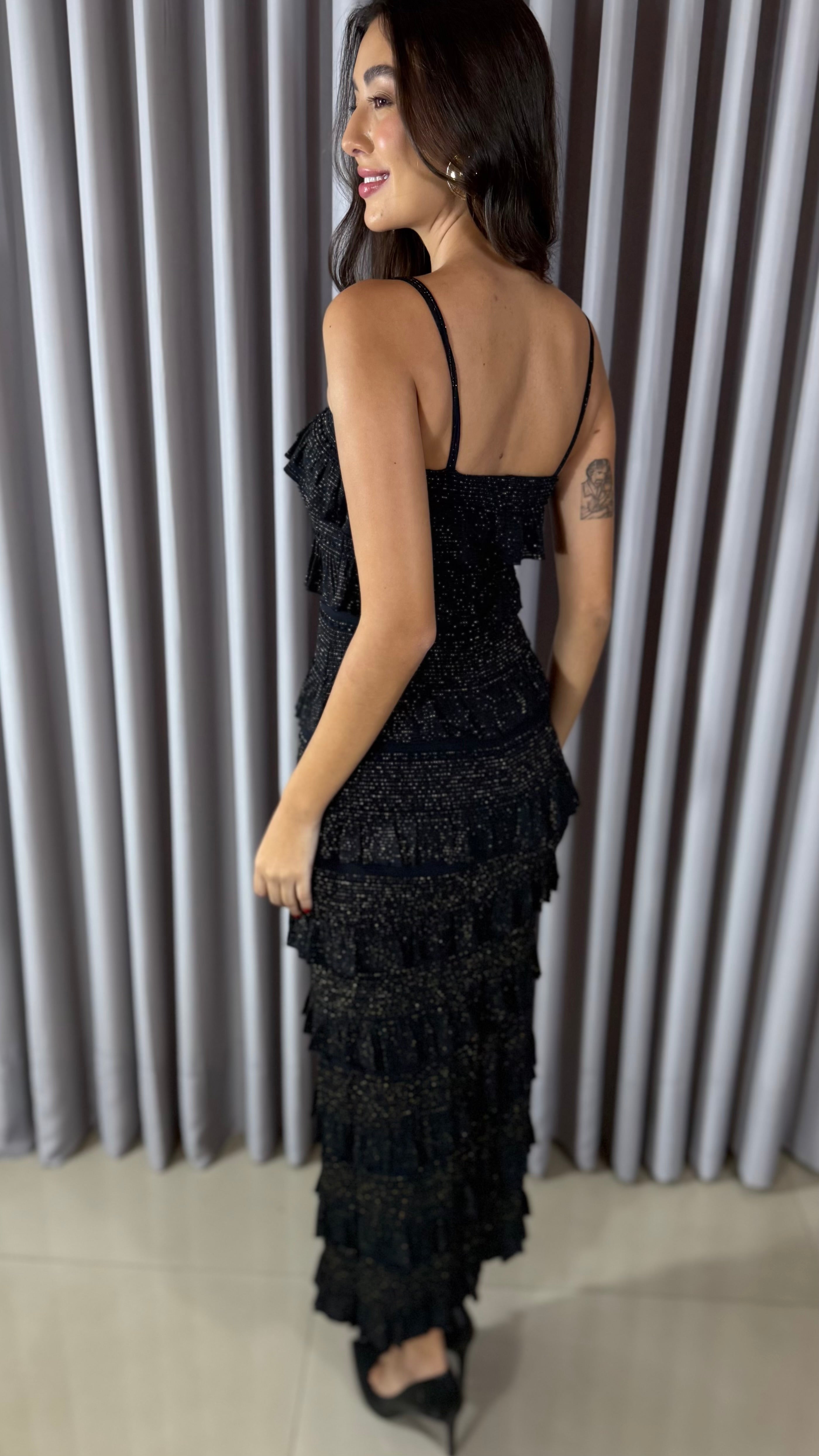 VESTIDO LUMIERE - SKUNK