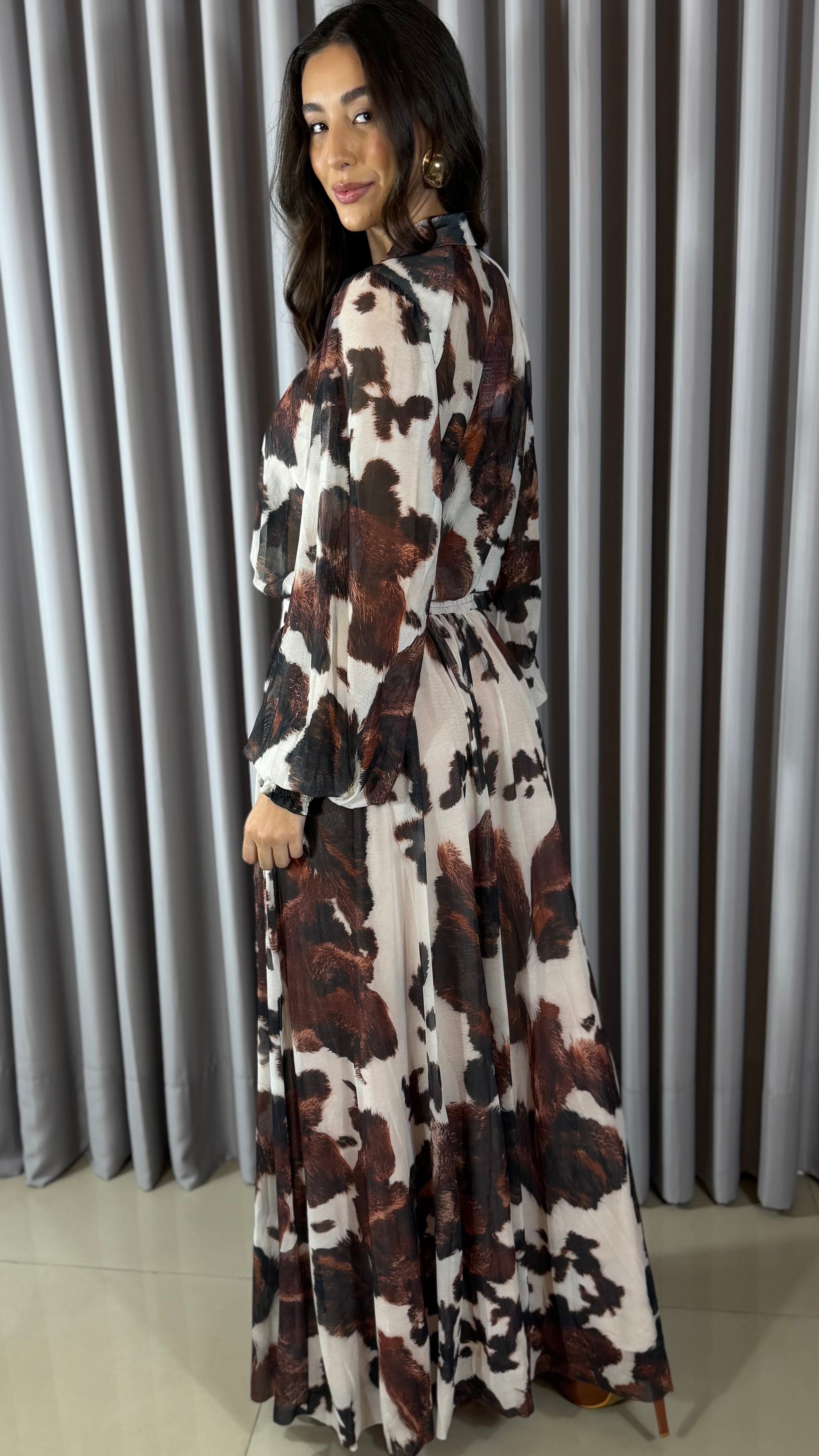 VESTIDO LONGO TULE - ISA PAES