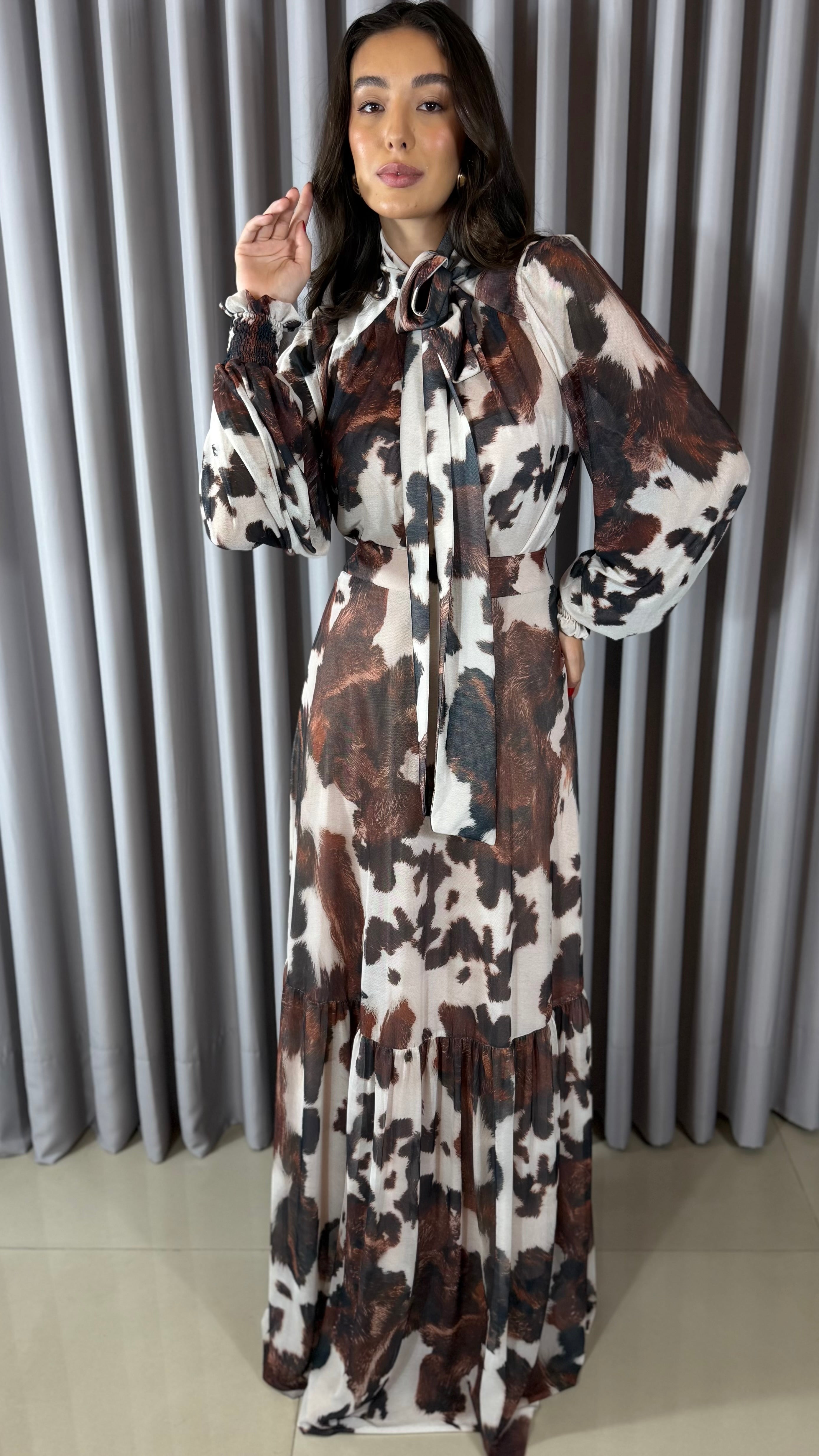CONJUNTO LONGO TULE - ISA PAES