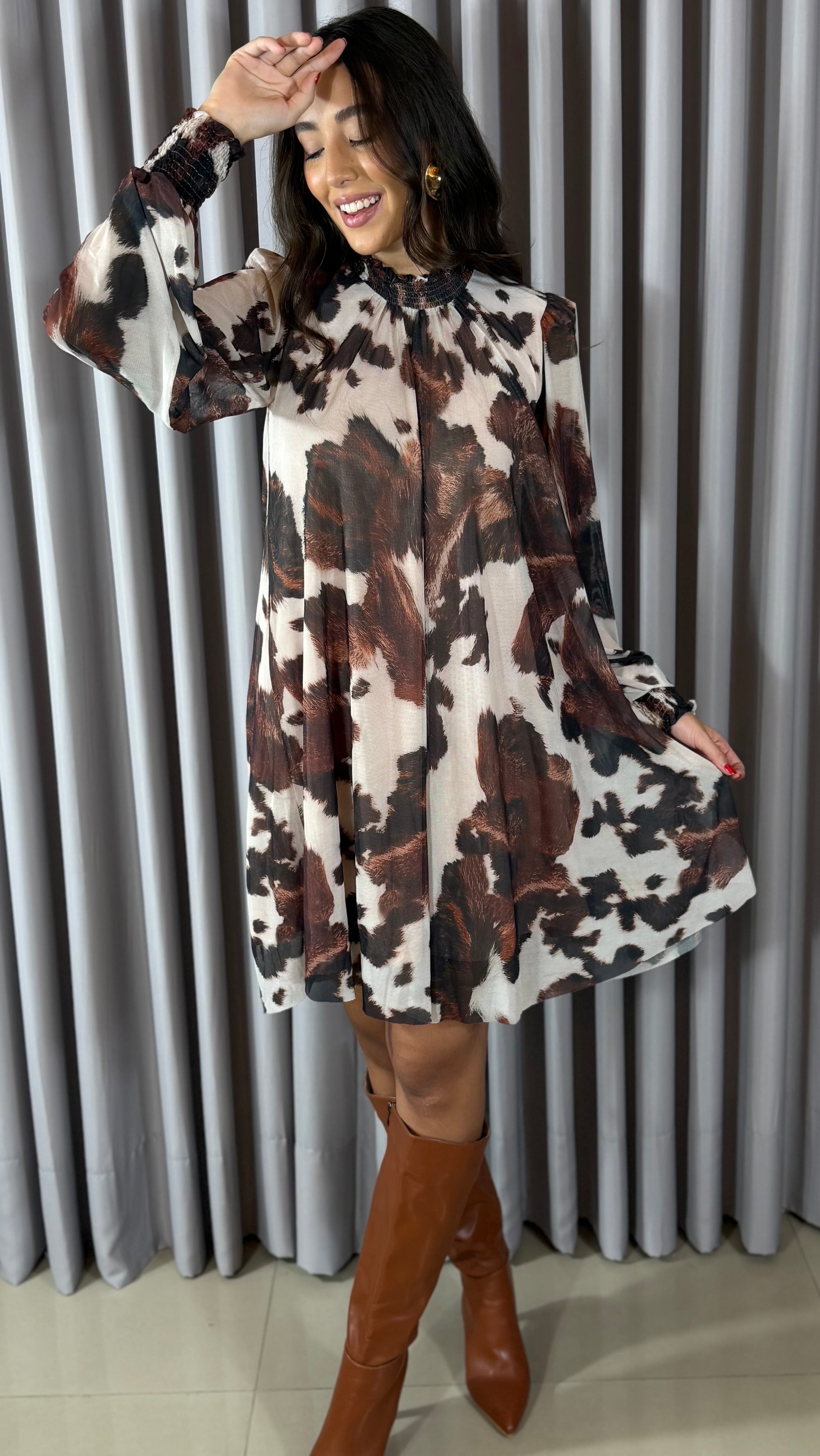 VESTIDO CURTO TULE GODE - ISA PAES