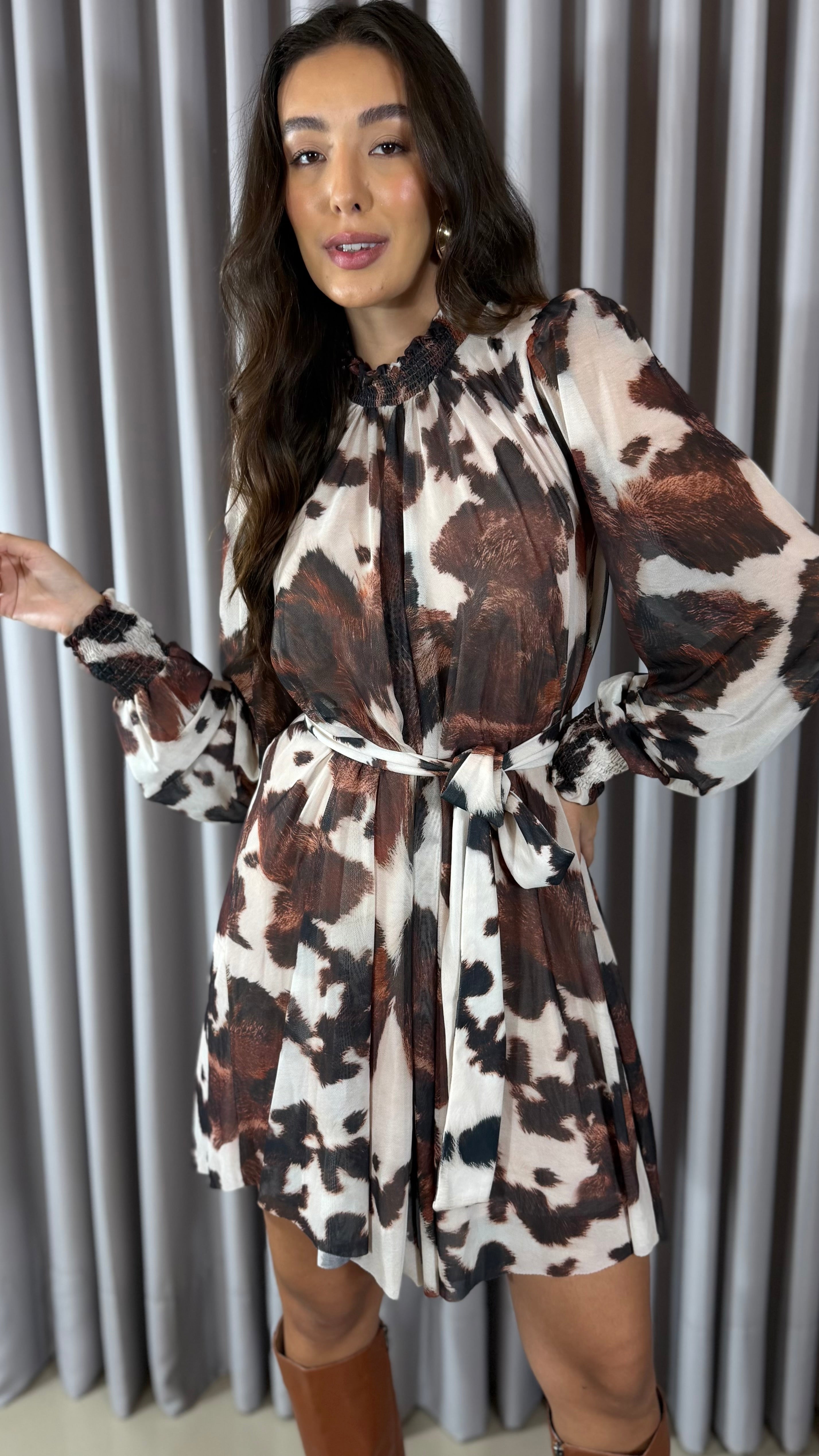 VESTIDO CURTO TULE GODE - ISA PAES