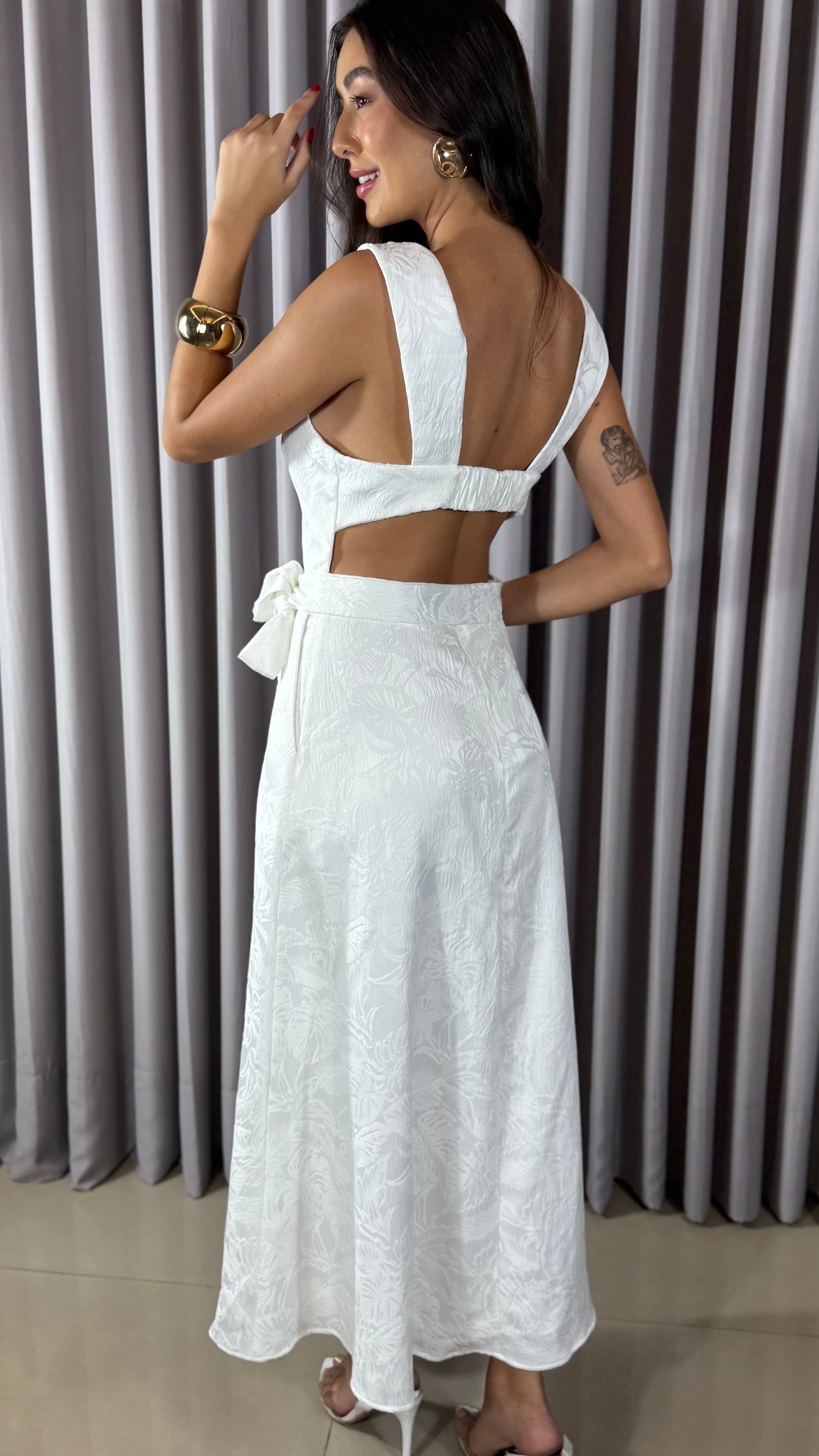 VESTIDO MIDI - REGINA SALOMÃO