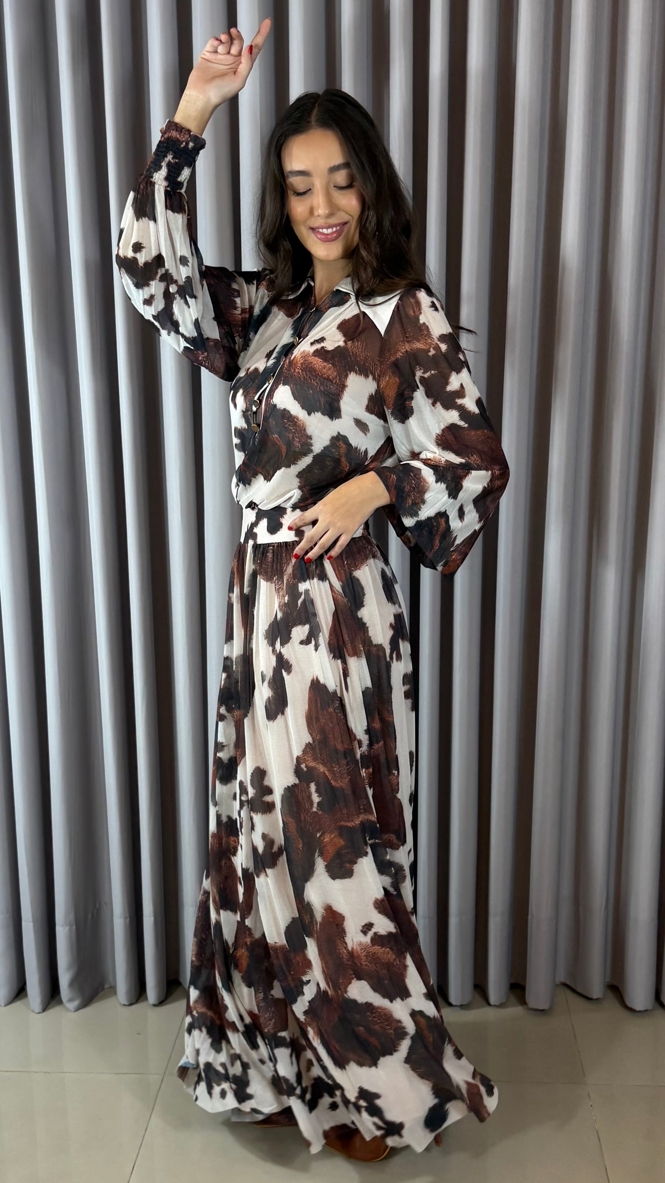 VESTIDO LONGO TULE - ISA PAES