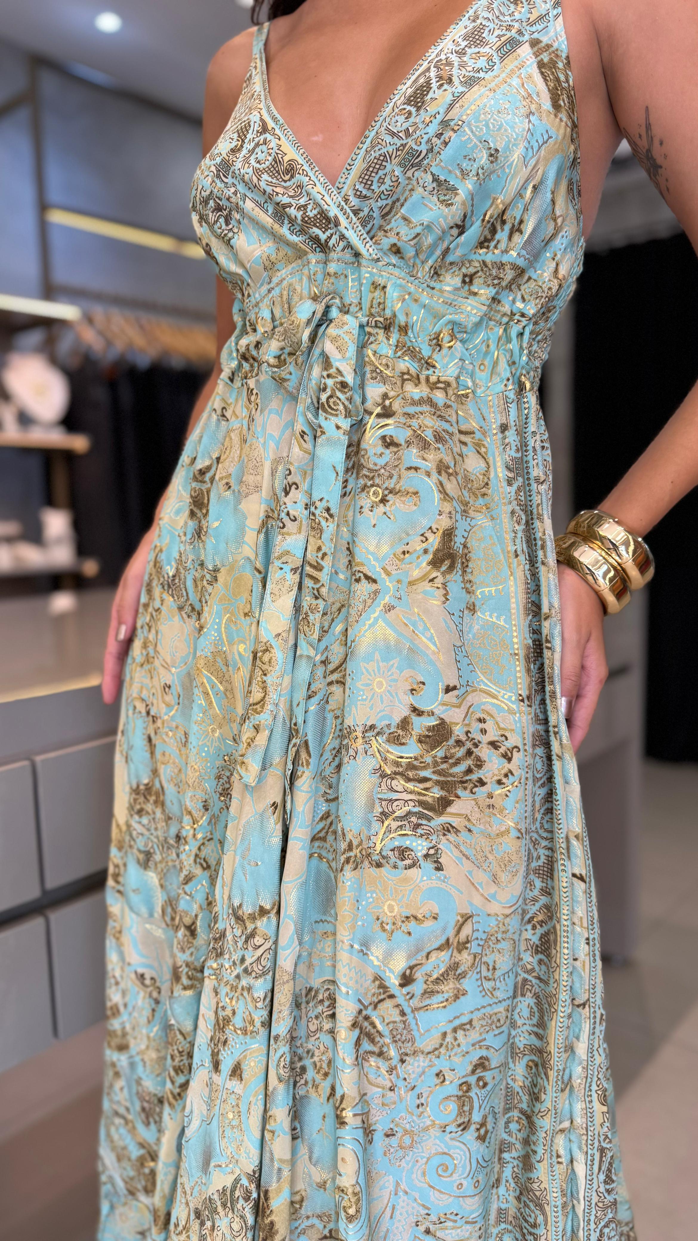 VESTIDO INDIANO LUIZA