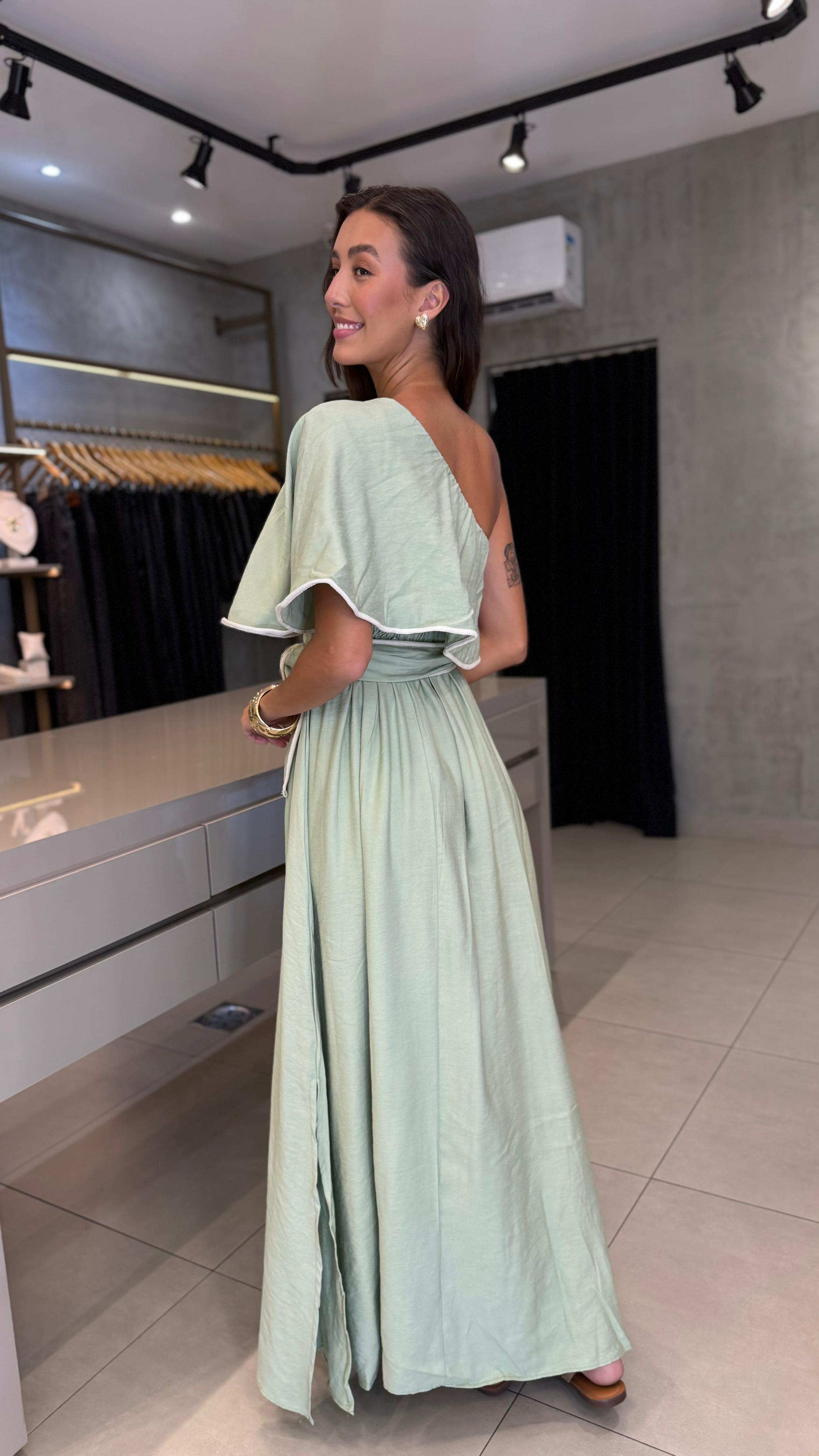 VESTIDO ESTHELA UM OMBRO