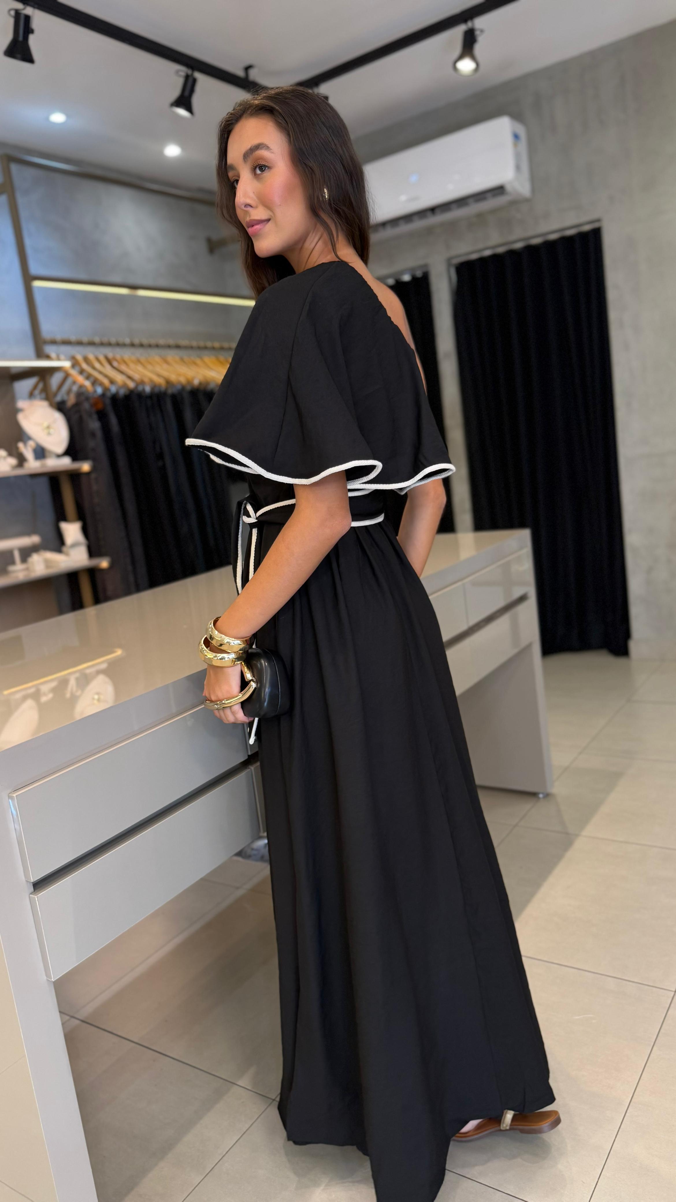 VESTIDO ESTHELA UM OMBRO