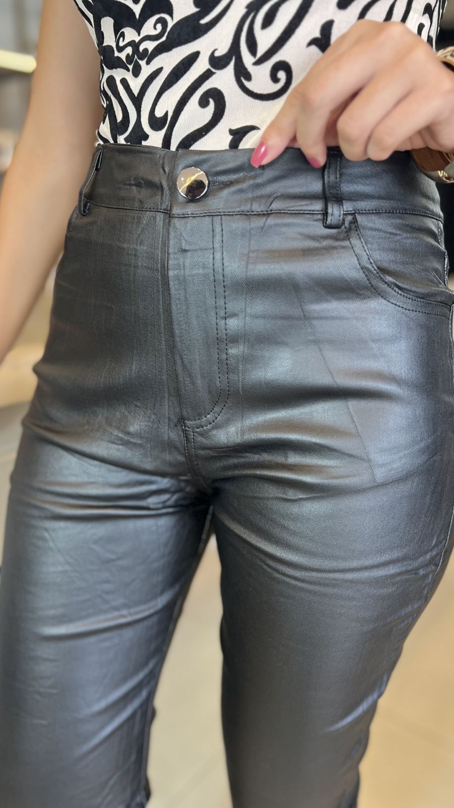 CALÇA ENCERADA