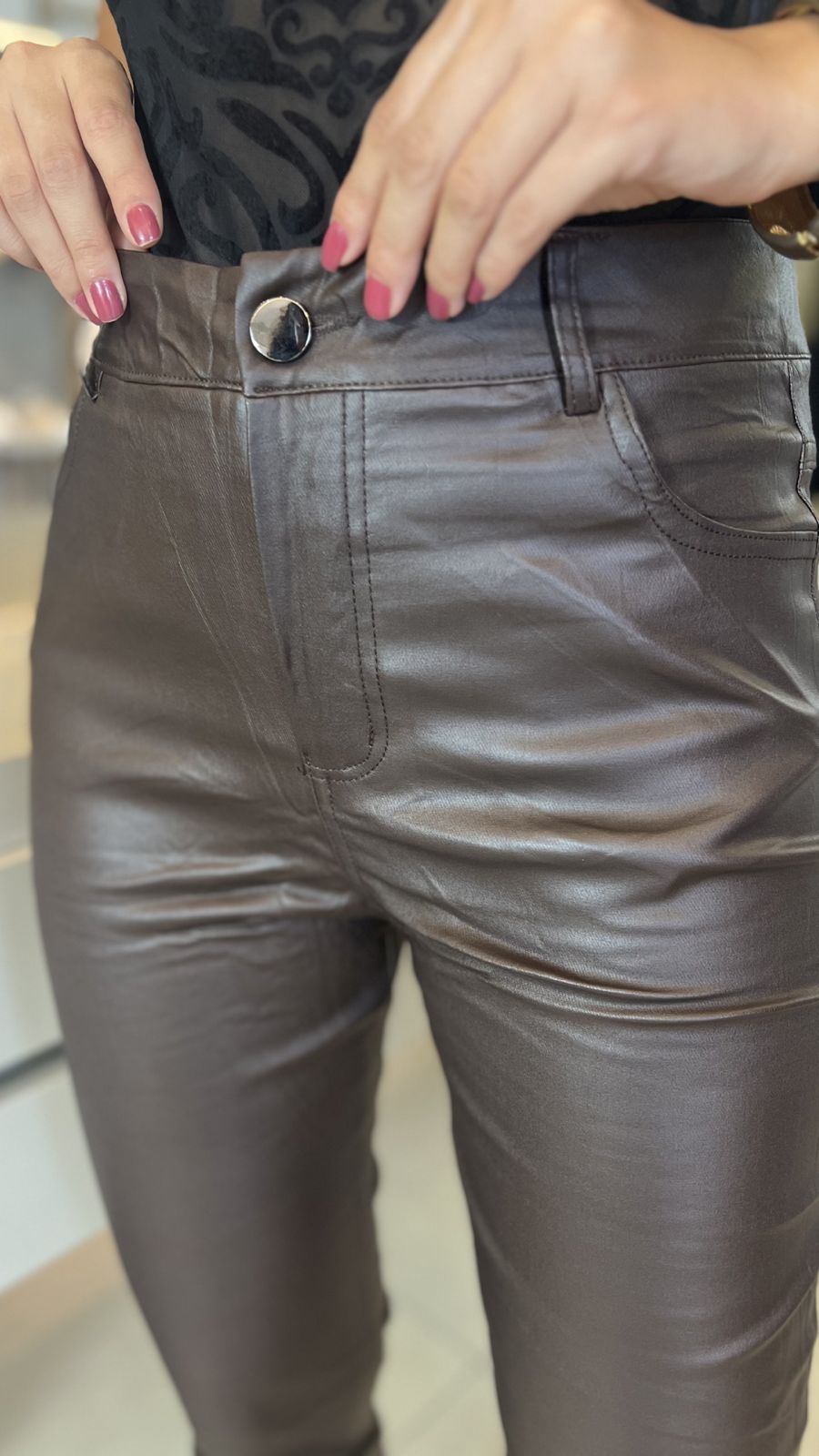 CALÇA ENCERADA