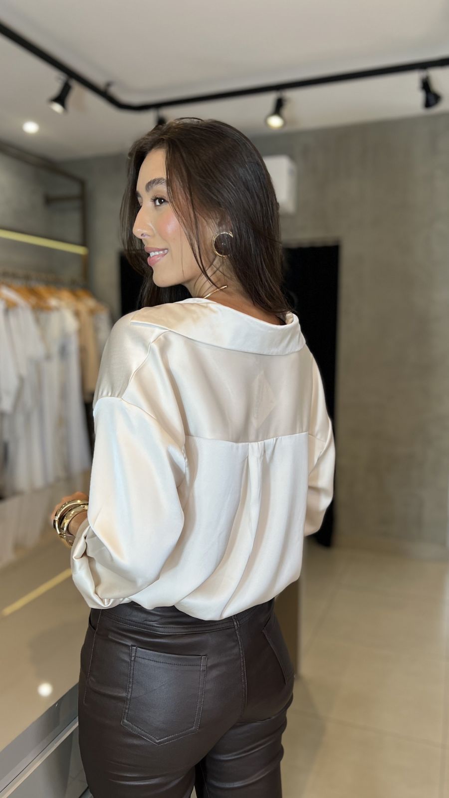 CAMISA CETIM STYLE