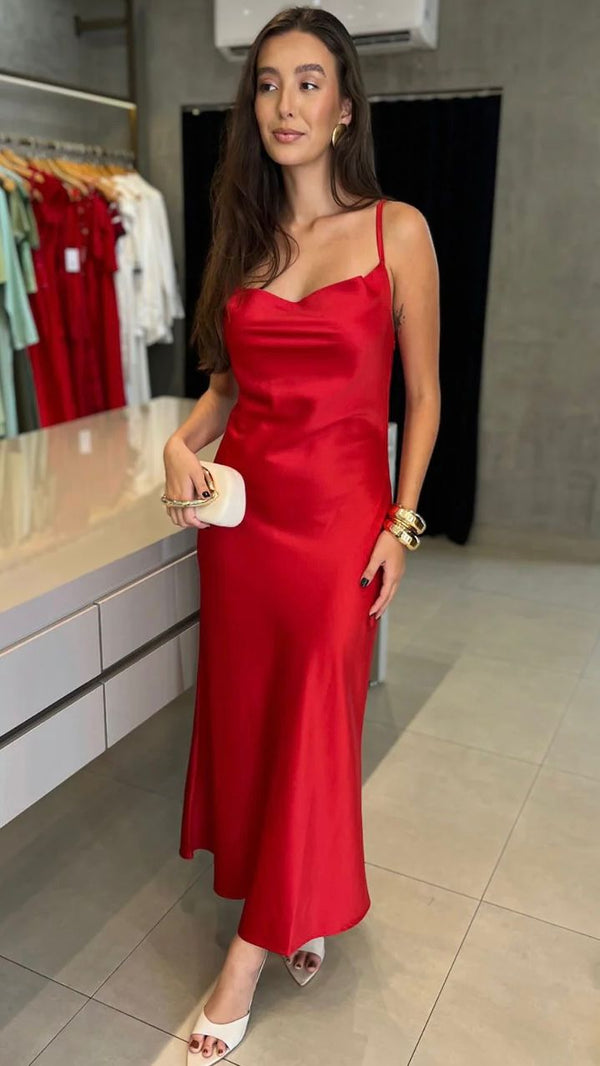 VESTIDO LUD CETIM