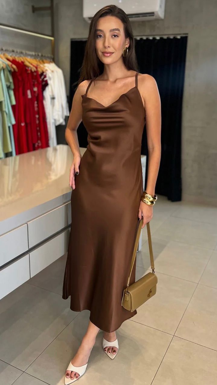 VESTIDO LUD CETIM