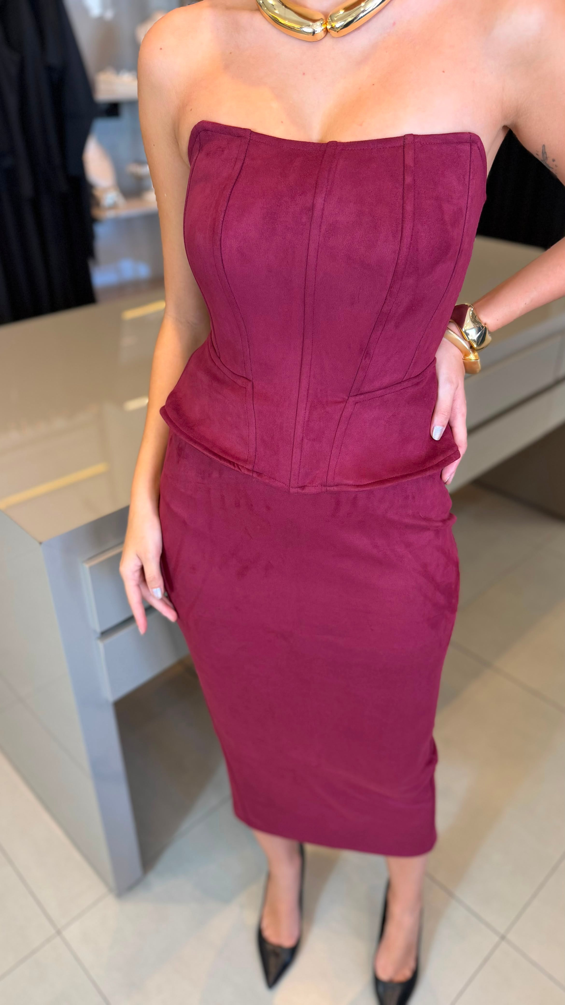 CONJUNTO SUEDE MARINA