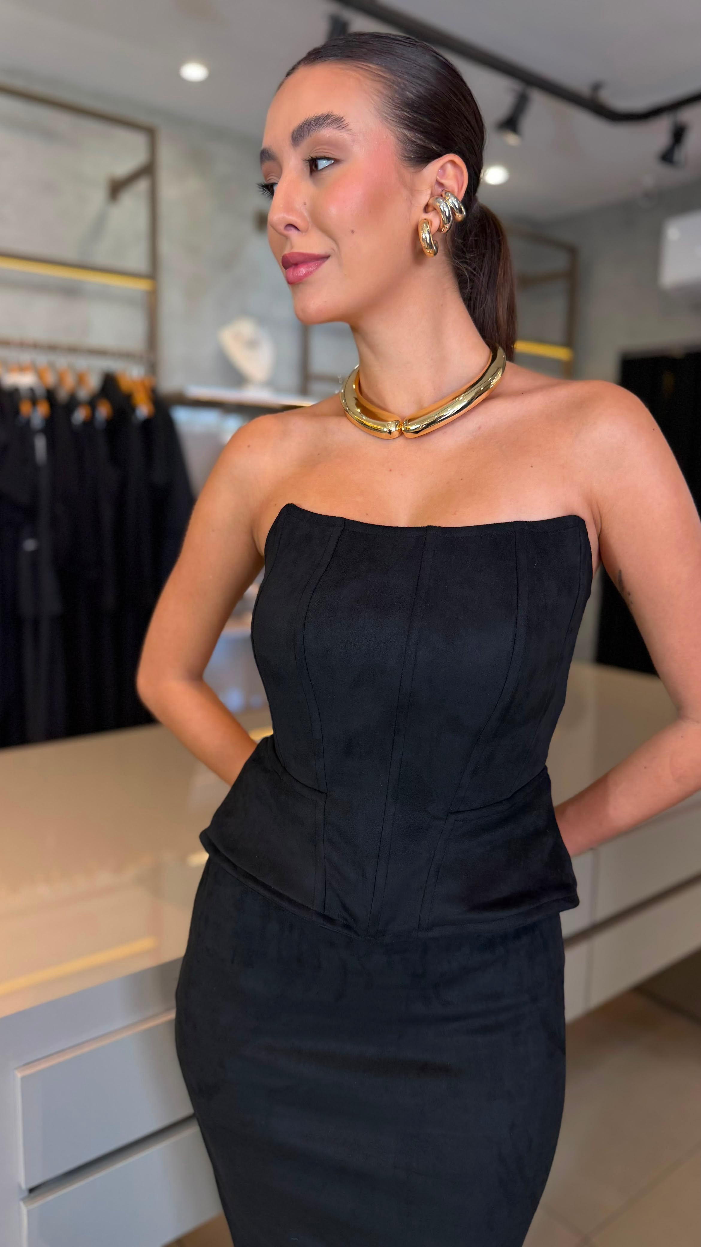 CONJUNTO SUEDE MARINA