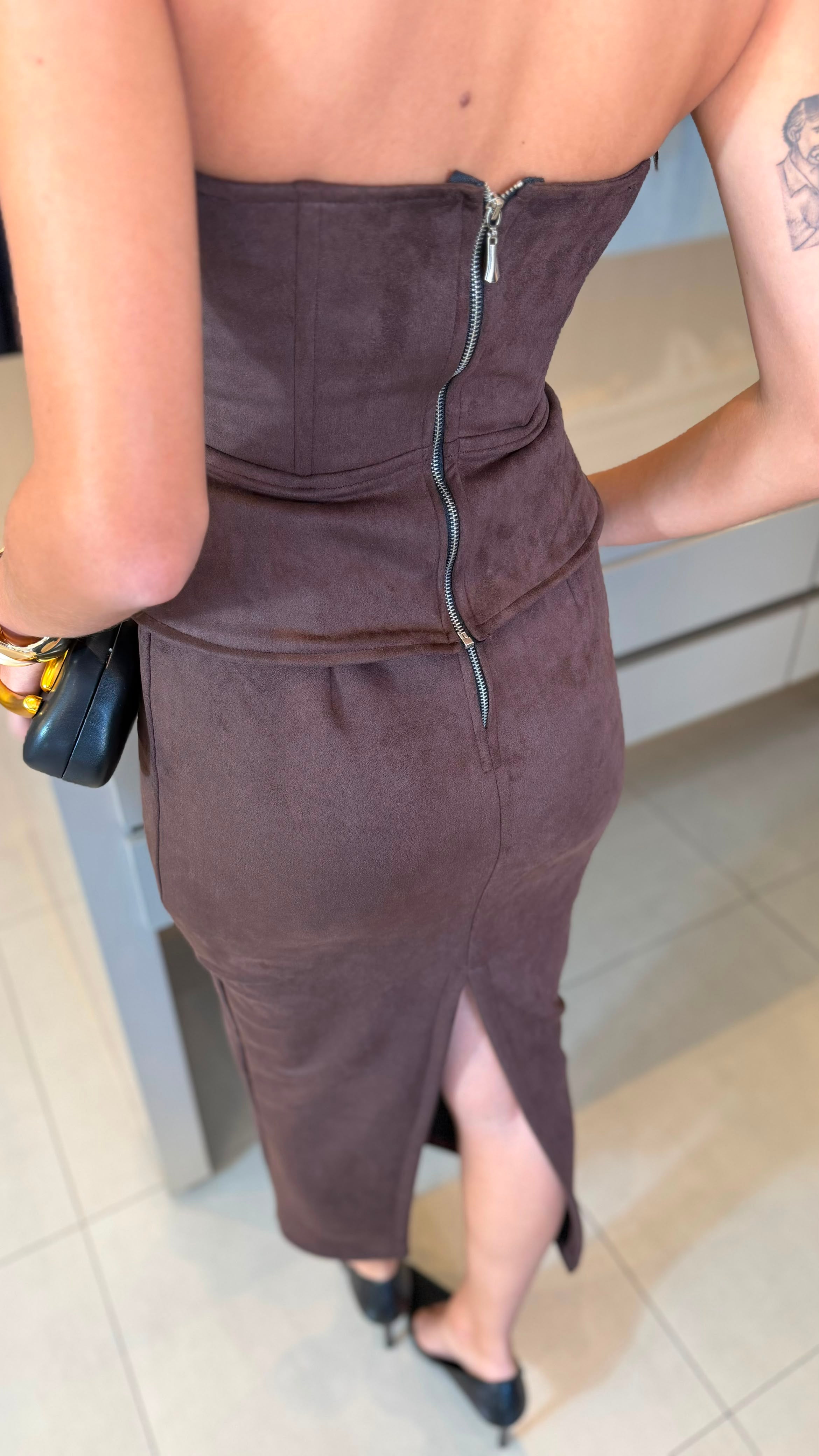 CONJUNTO SUEDE MARINA