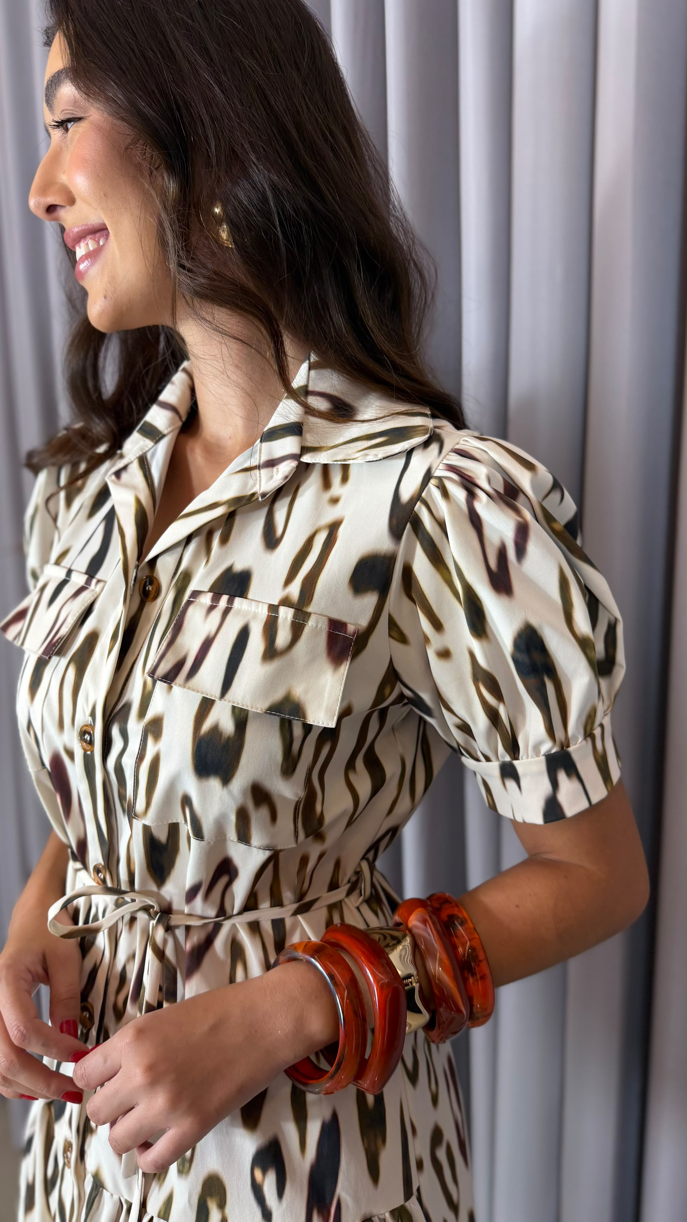 CHEMISE MARRAKESH ESTAMPADO STRASS