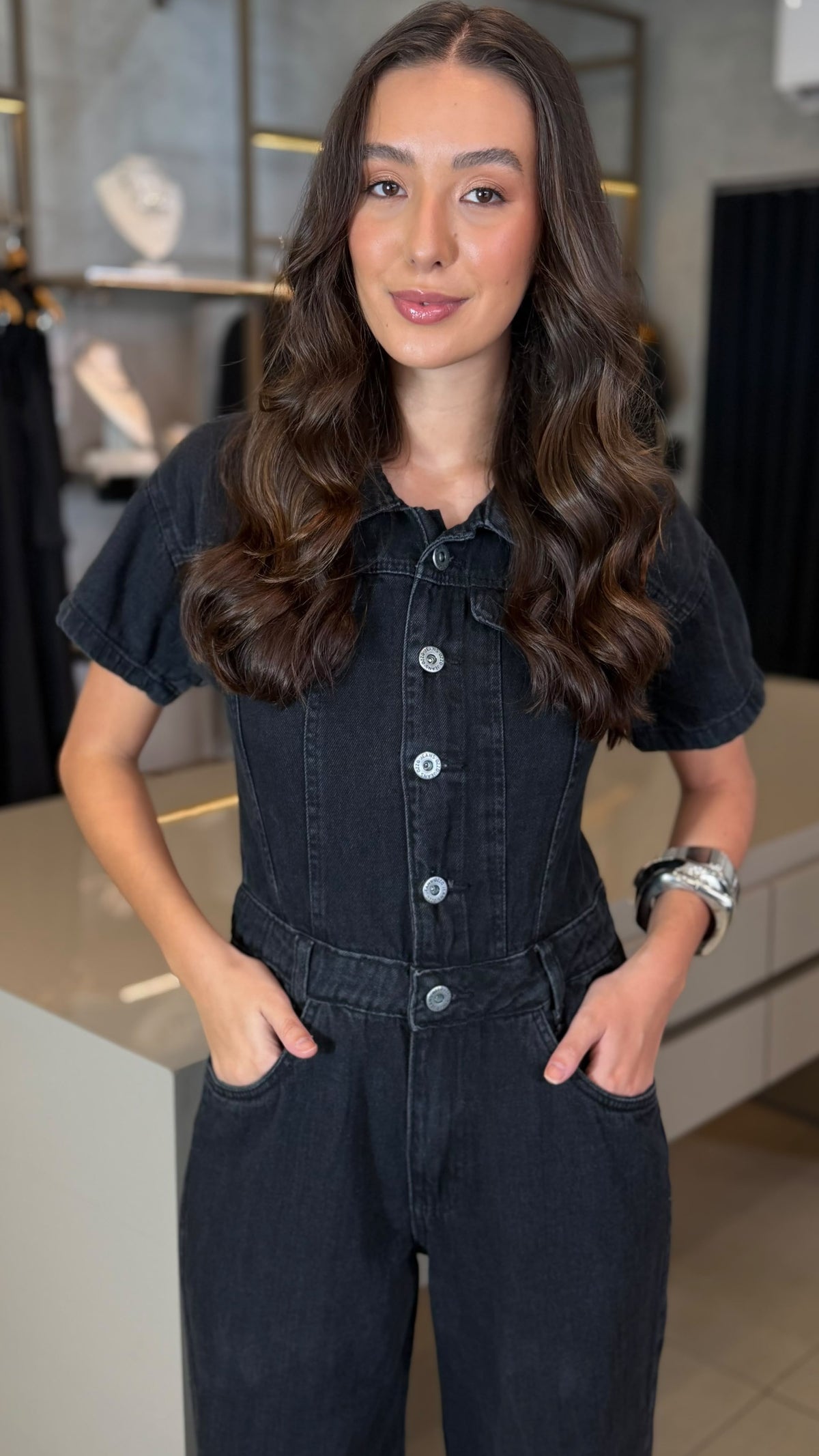 MACACÃO JEANS