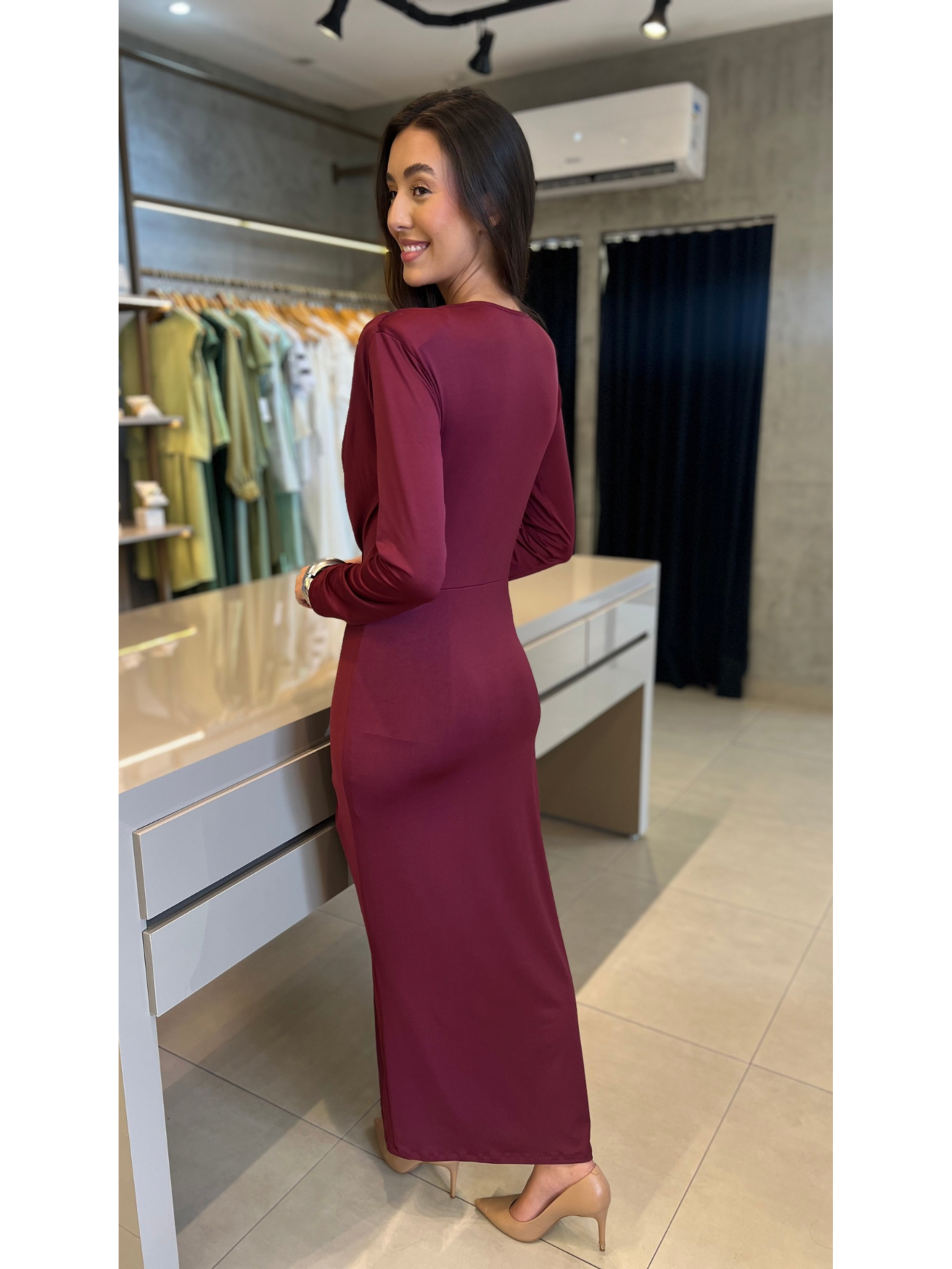 VESTIDO FESTA THASSIA