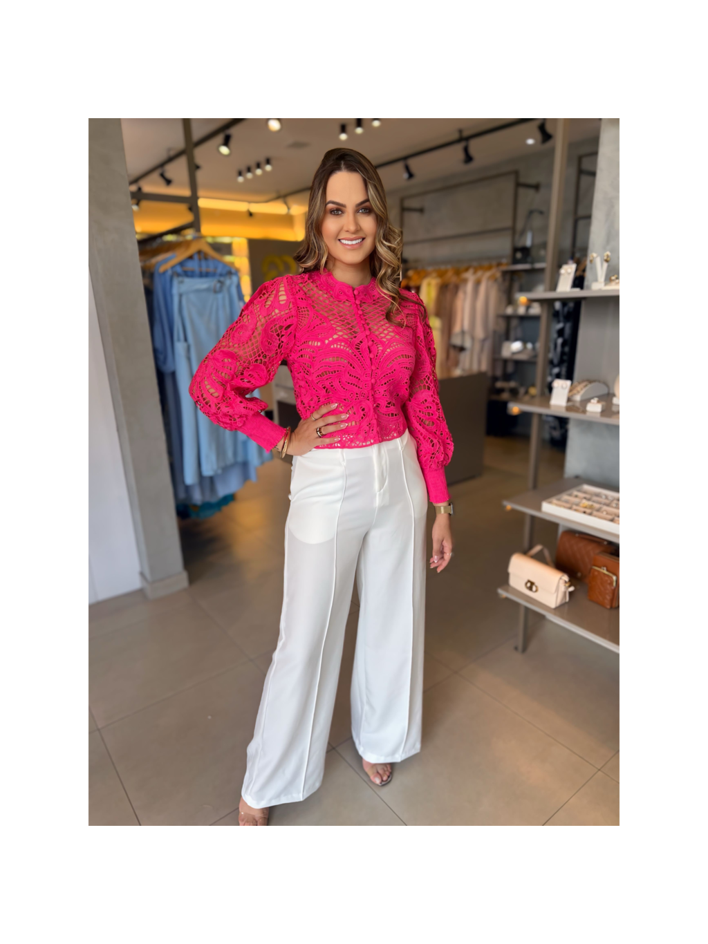 CAMISA RENDA SUBLIME