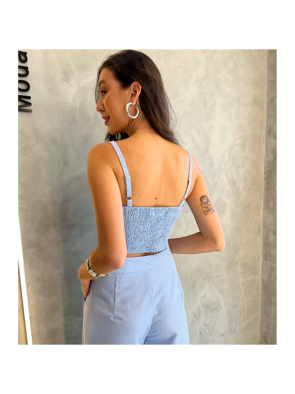 CONJUNTO LINHO BORDADO