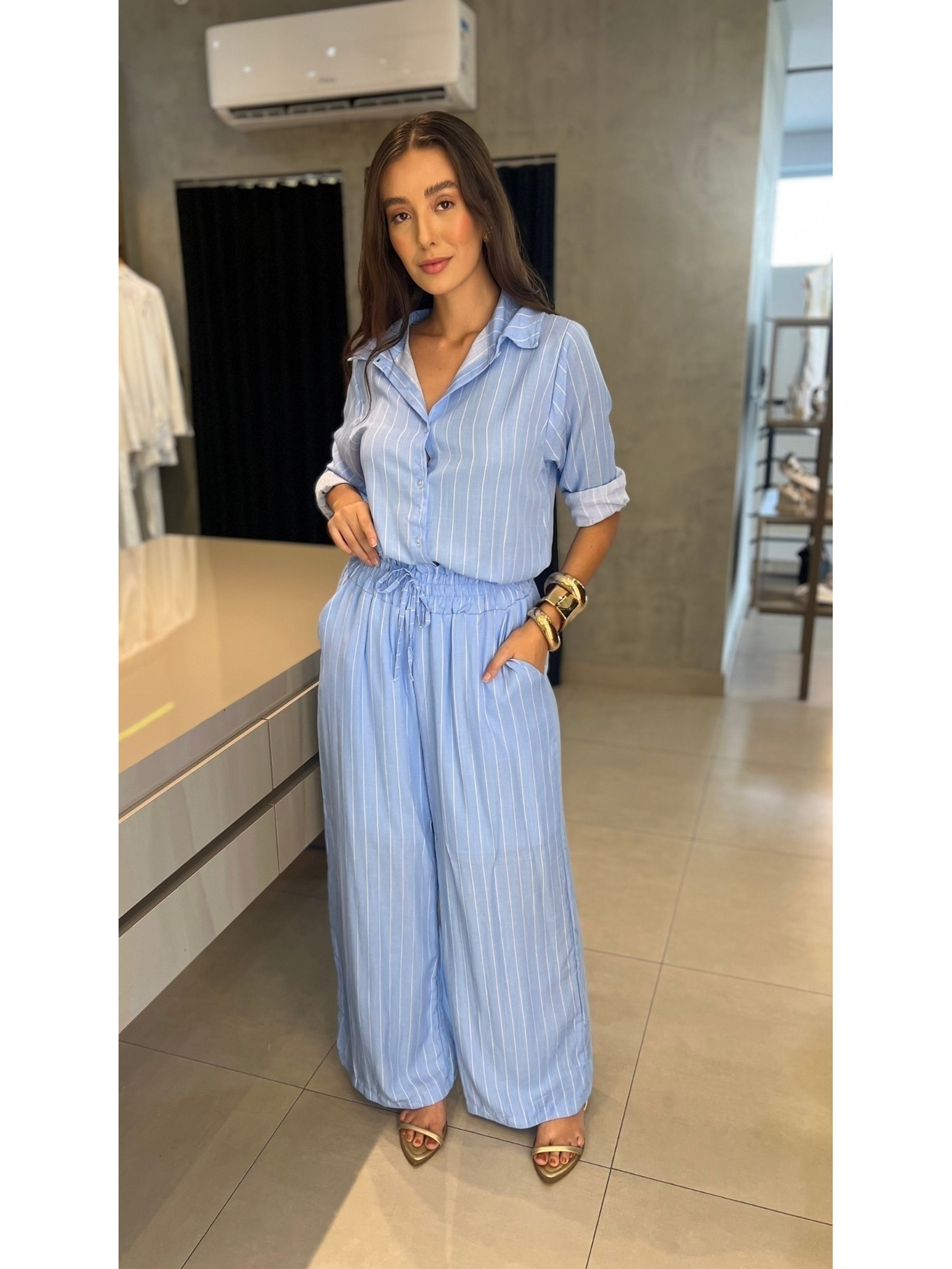 CONJUNTO LISTRADO LONGO