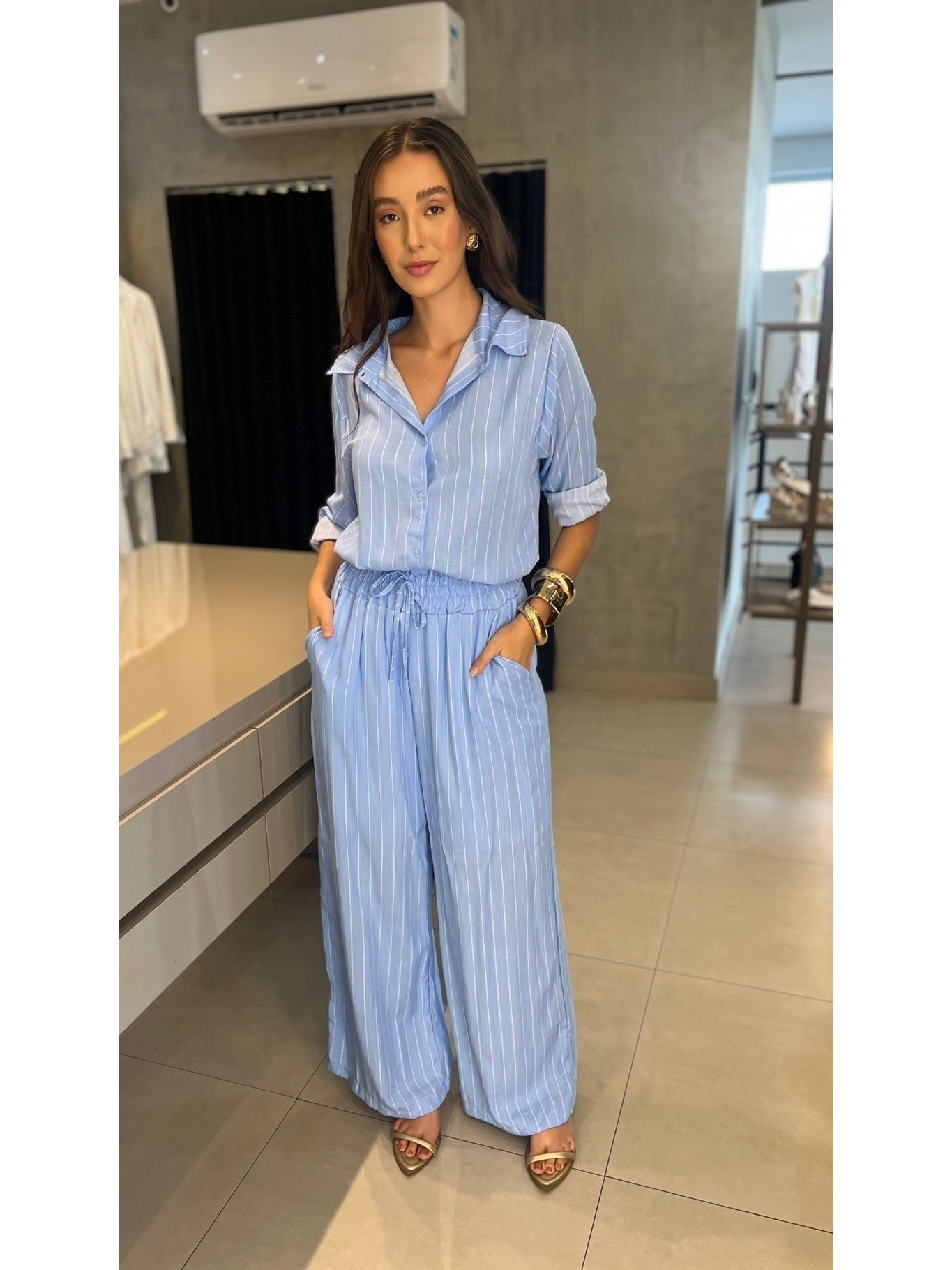 CONJUNTO LISTRADO LONGO