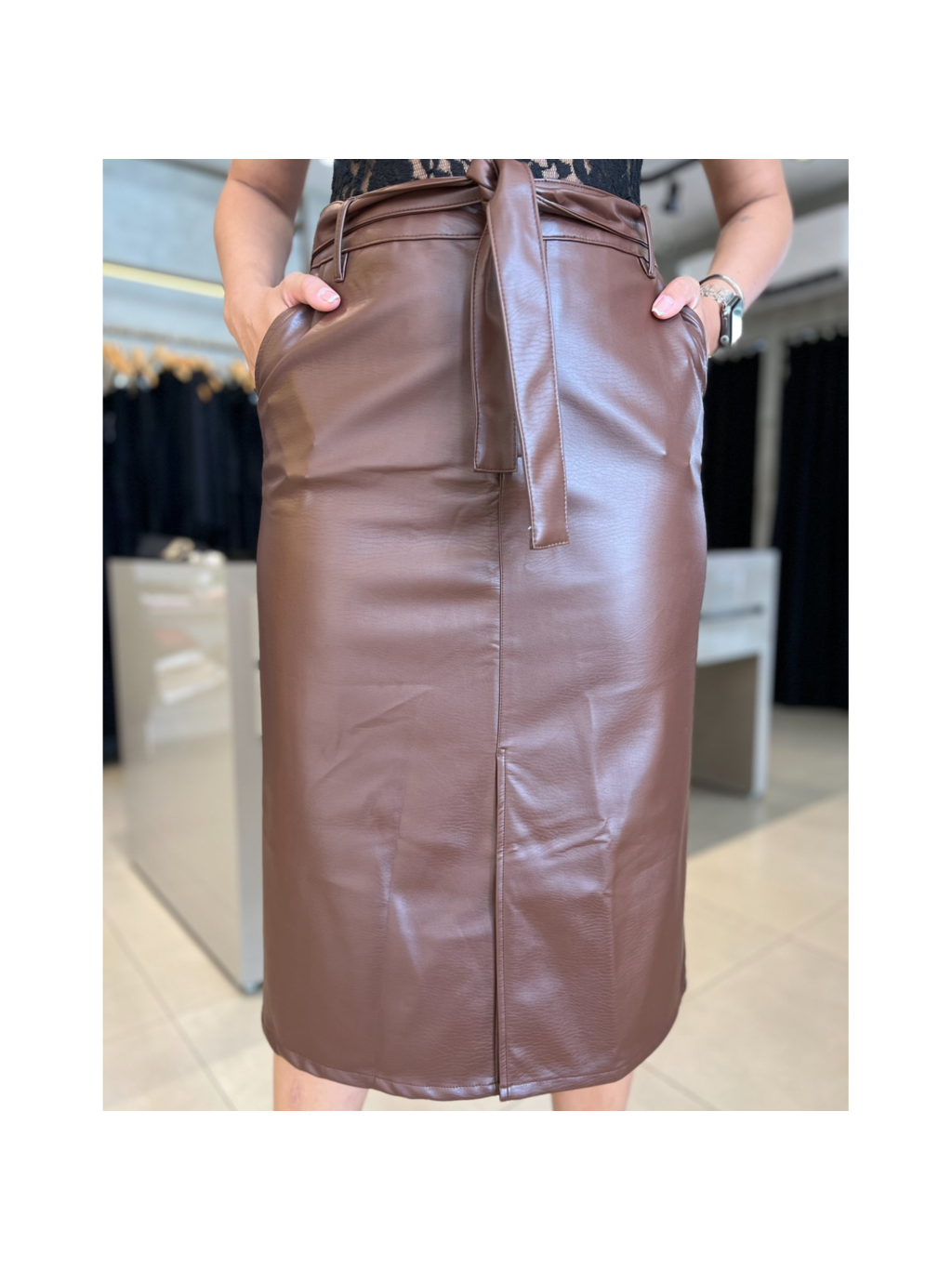 SAIA MIDI MUSK COLLOR