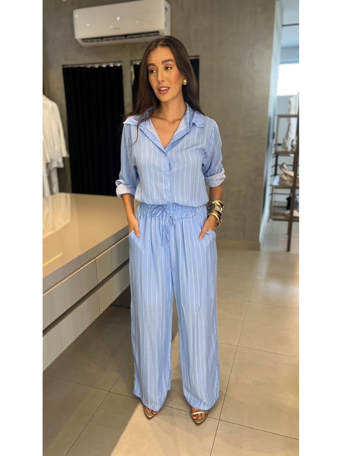 CONJUNTO LISTRADO LONGO