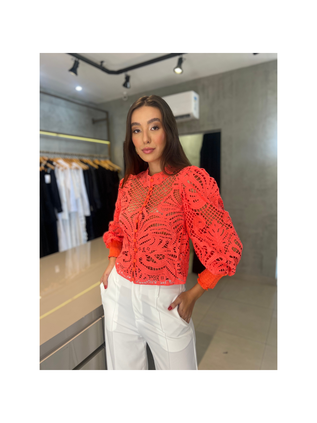 CAMISA RENDA SUBLIME