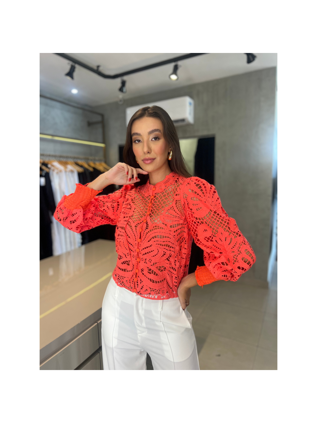 CAMISA RENDA SUBLIME