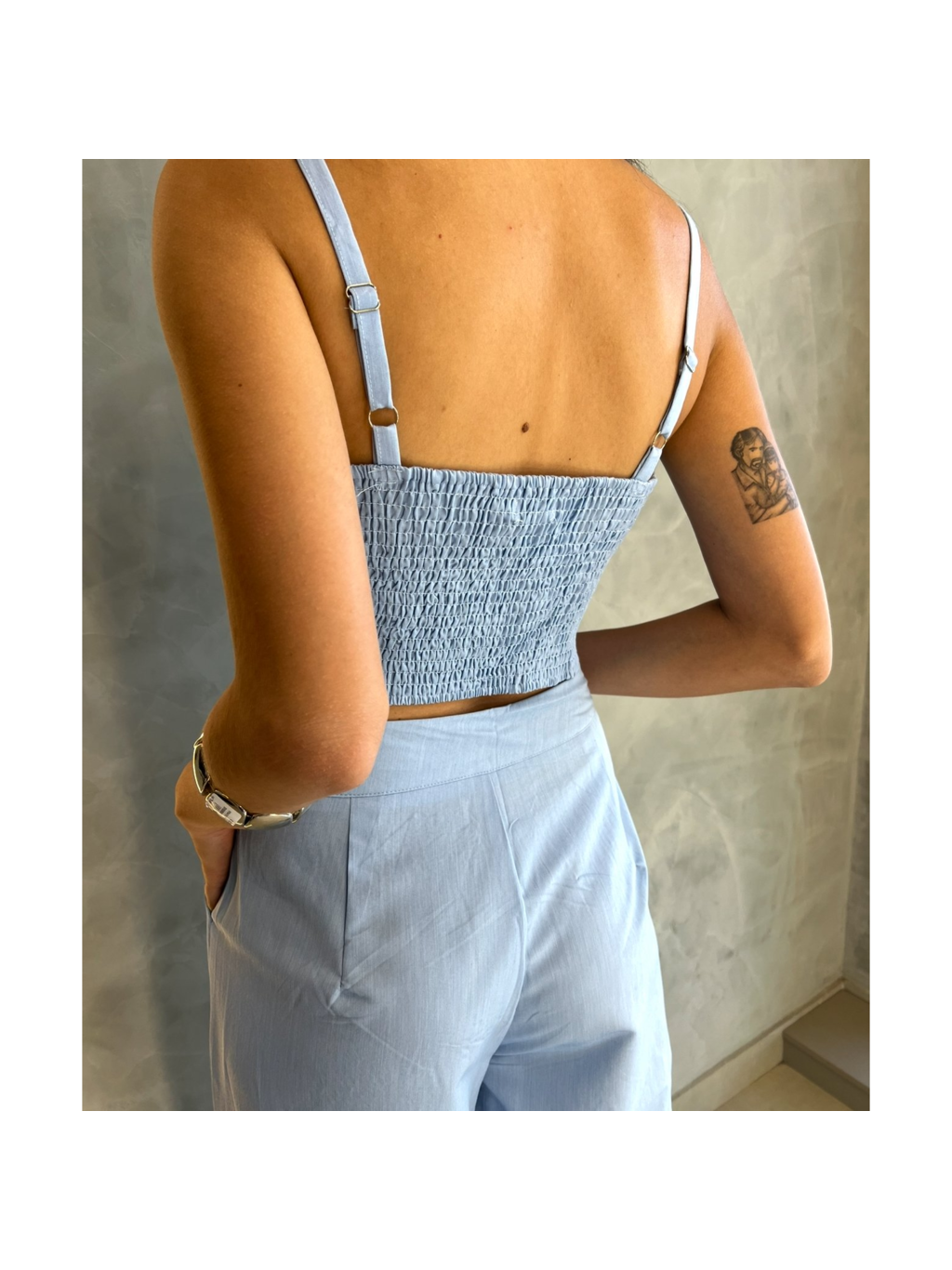 CONJUNTO LINHO BORDADO