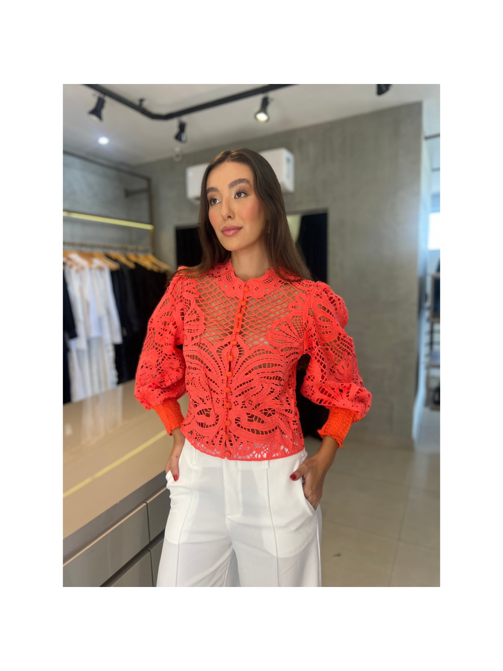 CAMISA RENDA SUBLIME