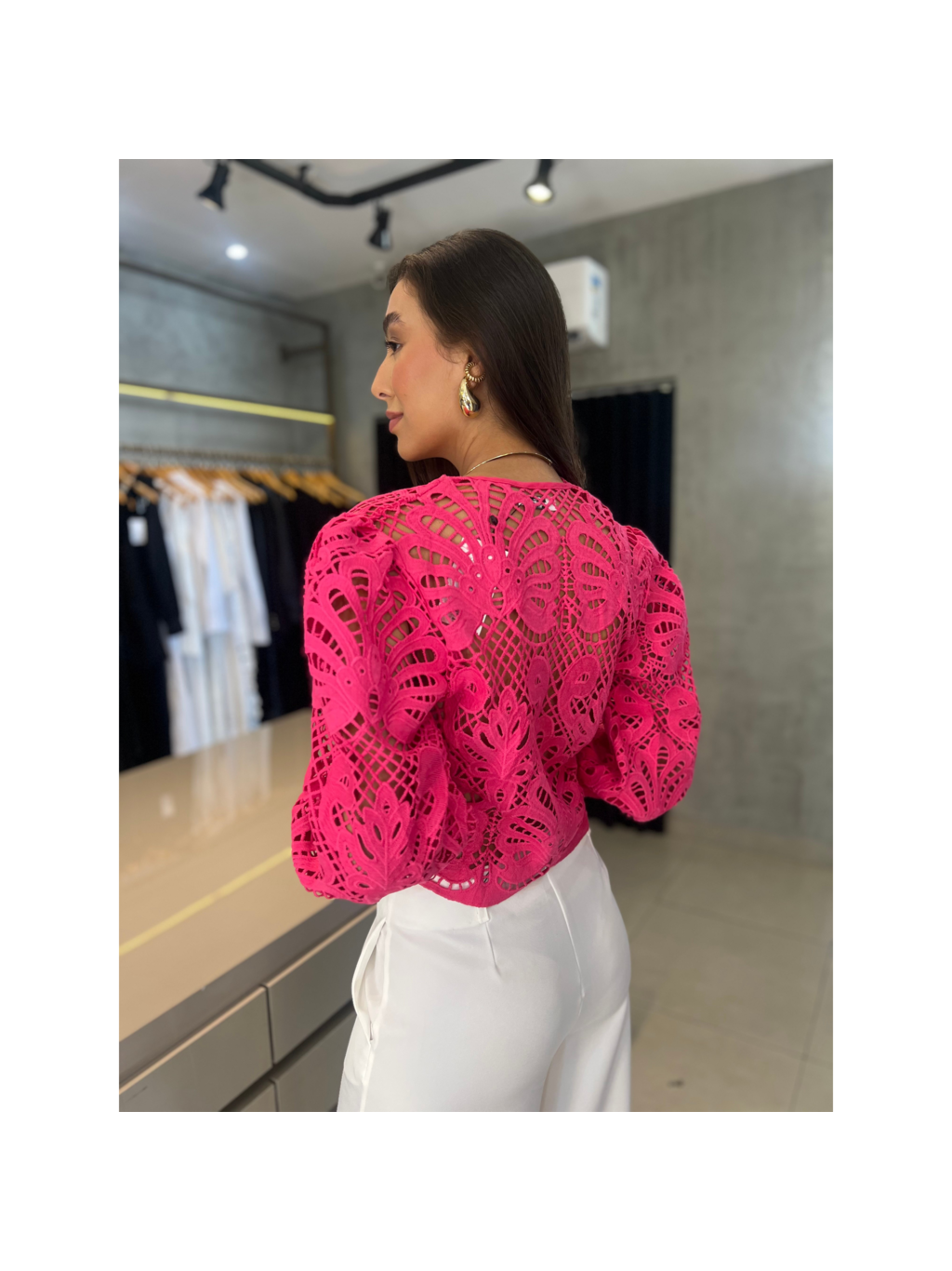 CAMISA RENDA SUBLIME