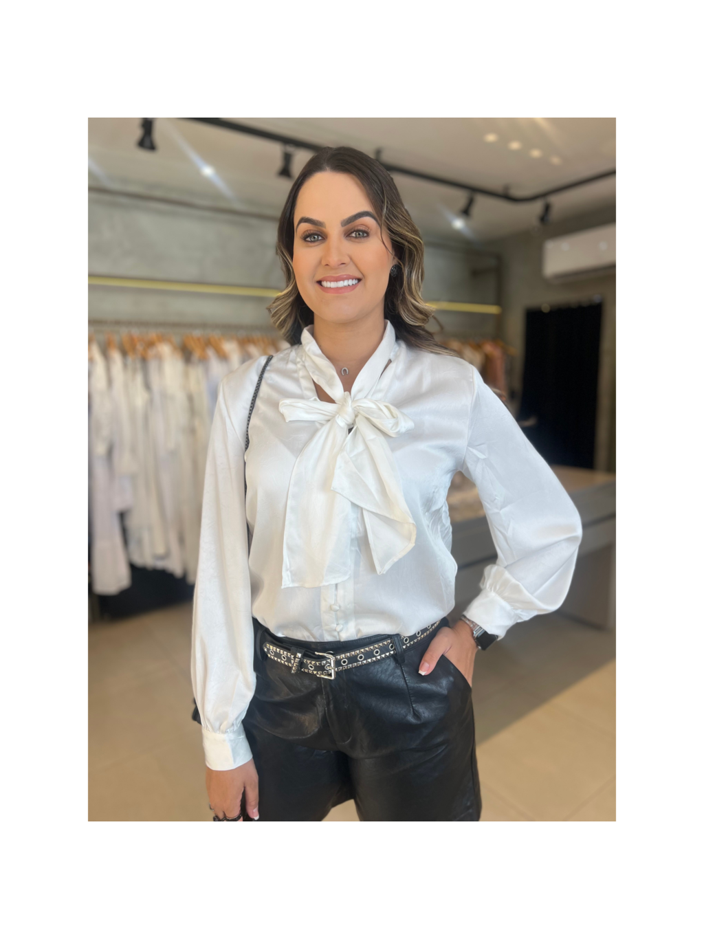 CAMISA ADRIANA LAÇO