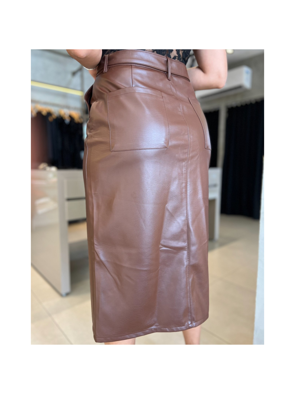 SAIA MIDI MUSK COLLOR