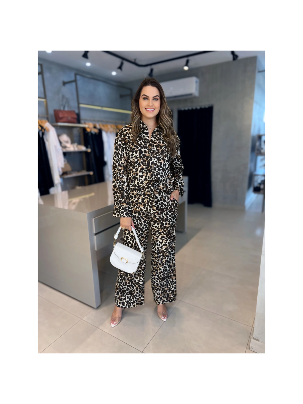 CONJUNTO ANIMAL PRINT