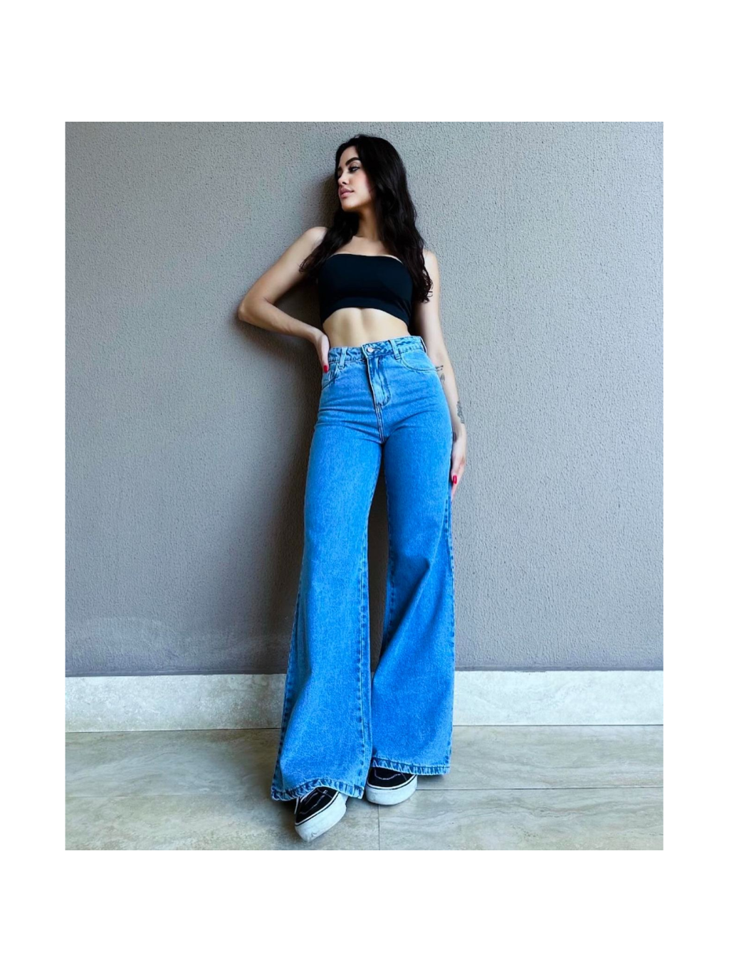 CALÇA JEANS MOM
