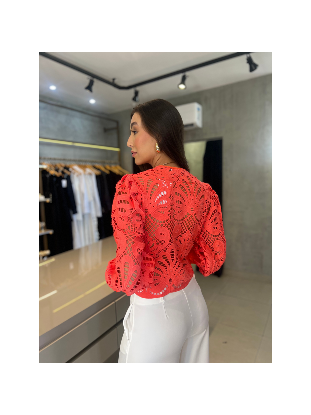 CAMISA RENDA SUBLIME