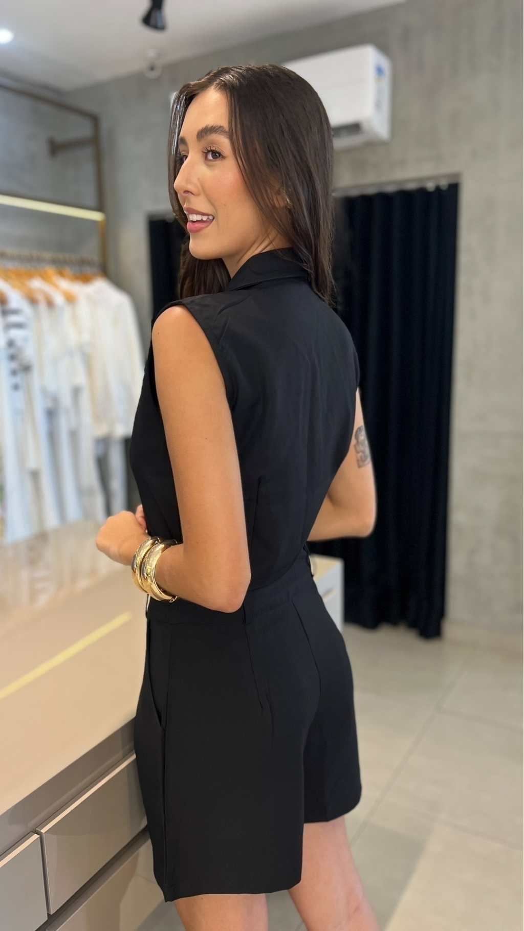 CONJUNTO ALFAIATARIA CURTO LADY