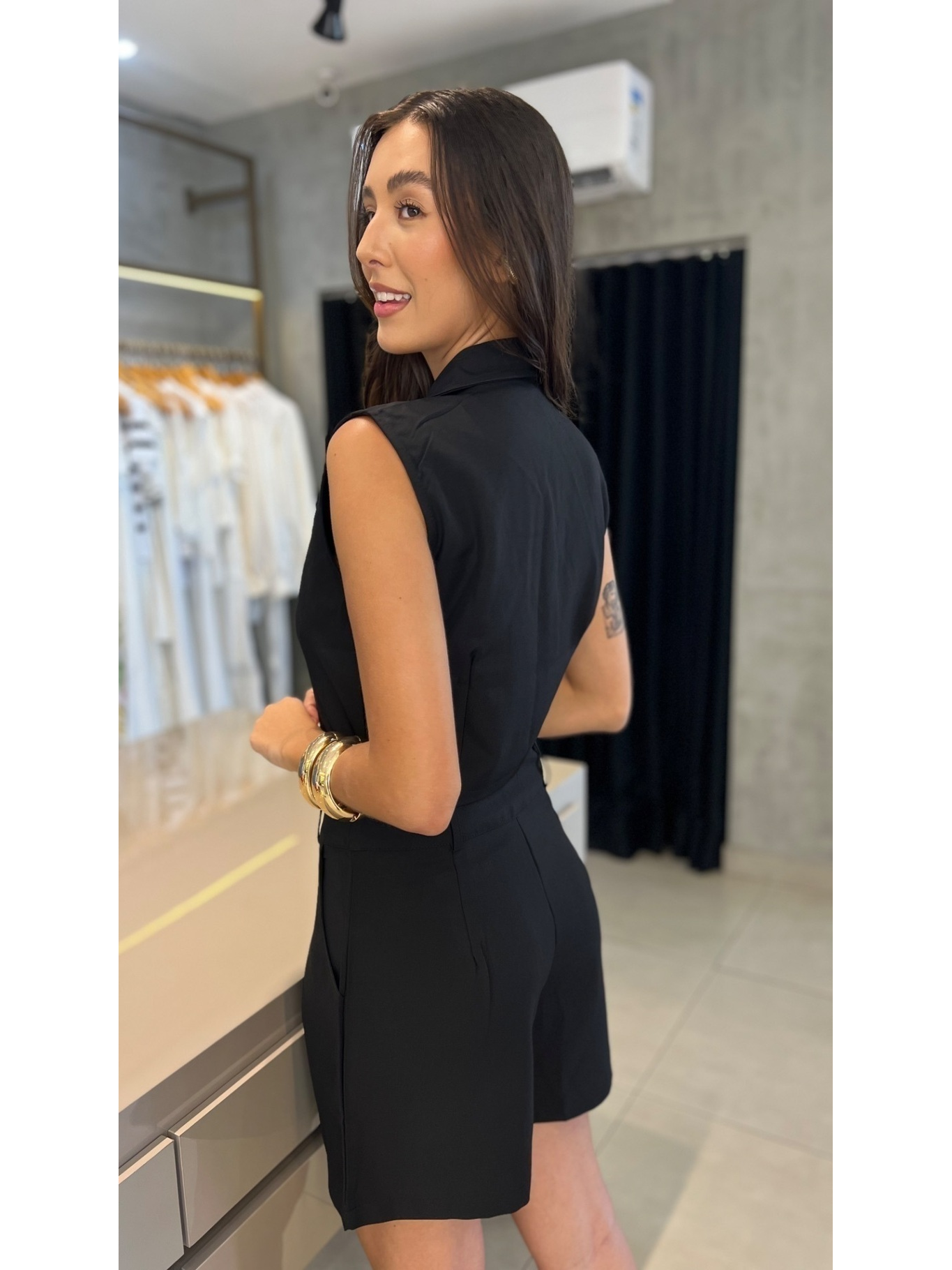 CONJUNTO ALFAIATARIA CURTO LADY