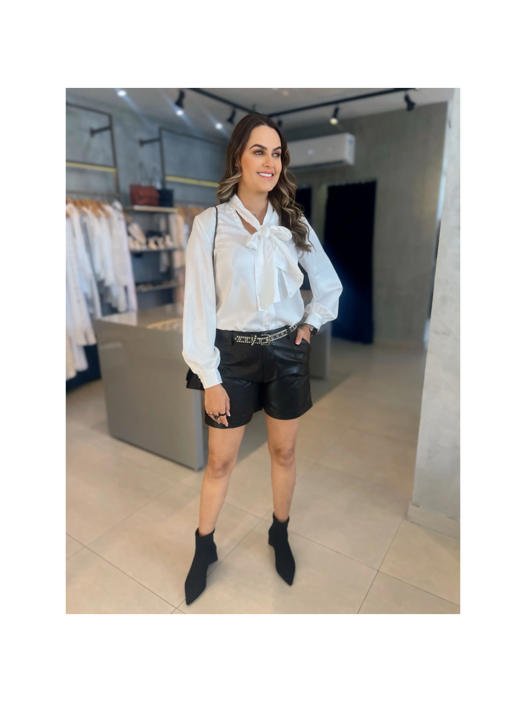 CAMISA ADRIANA LAÇO