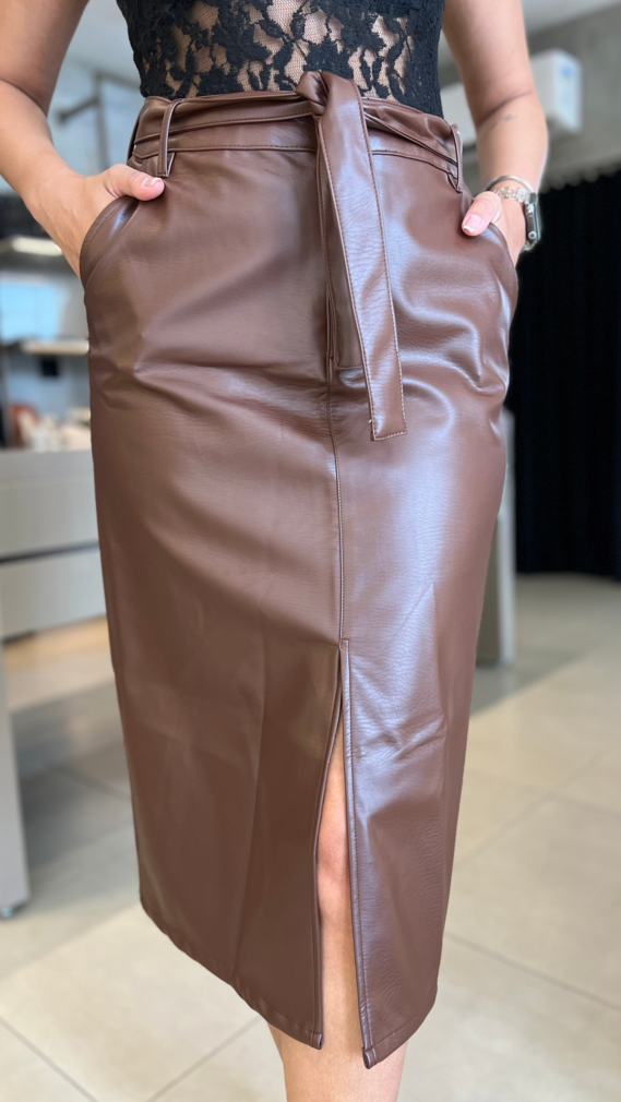 SAIA MIDI MUSK COLLOR