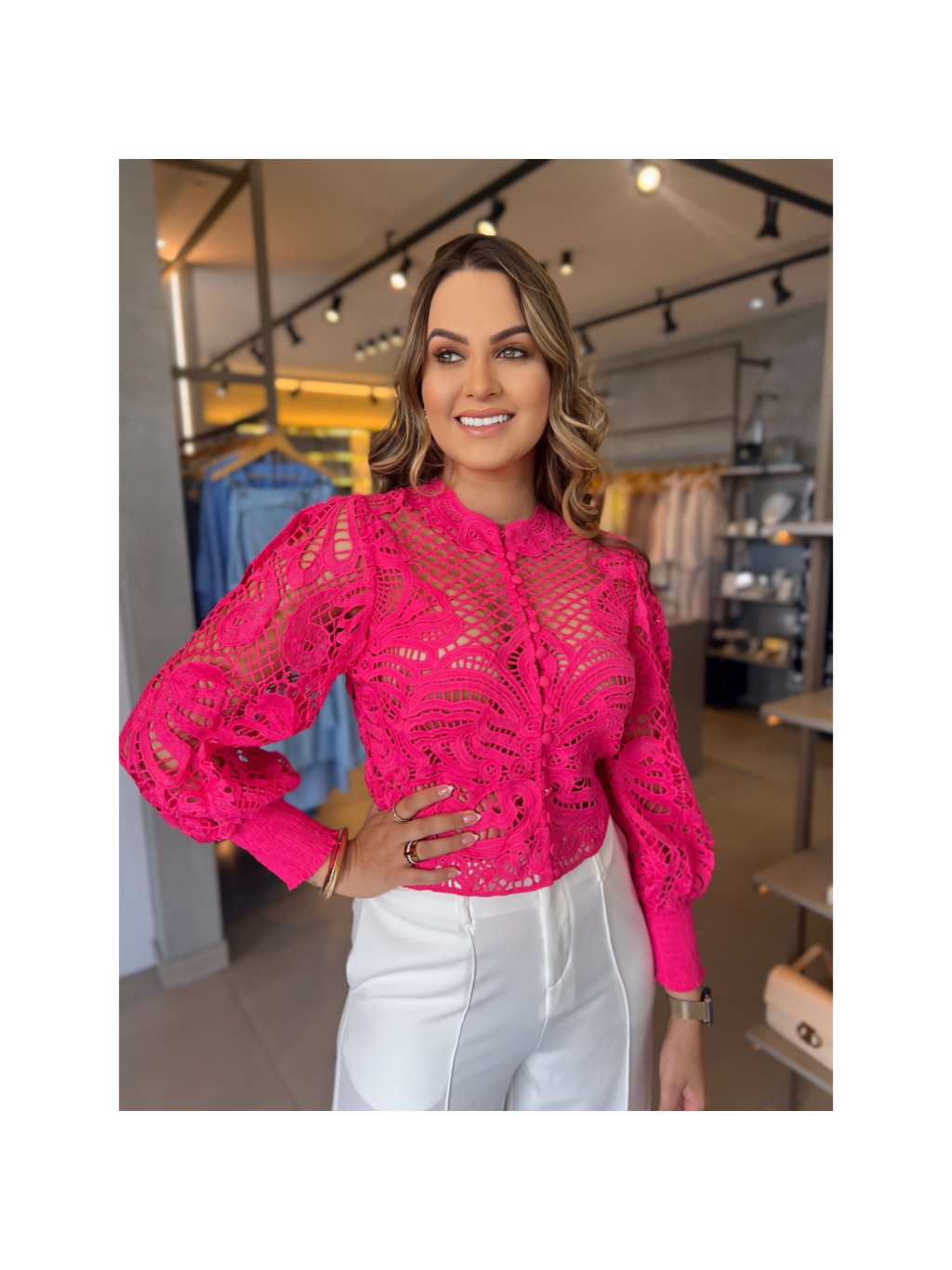 CAMISA RENDA SUBLIME