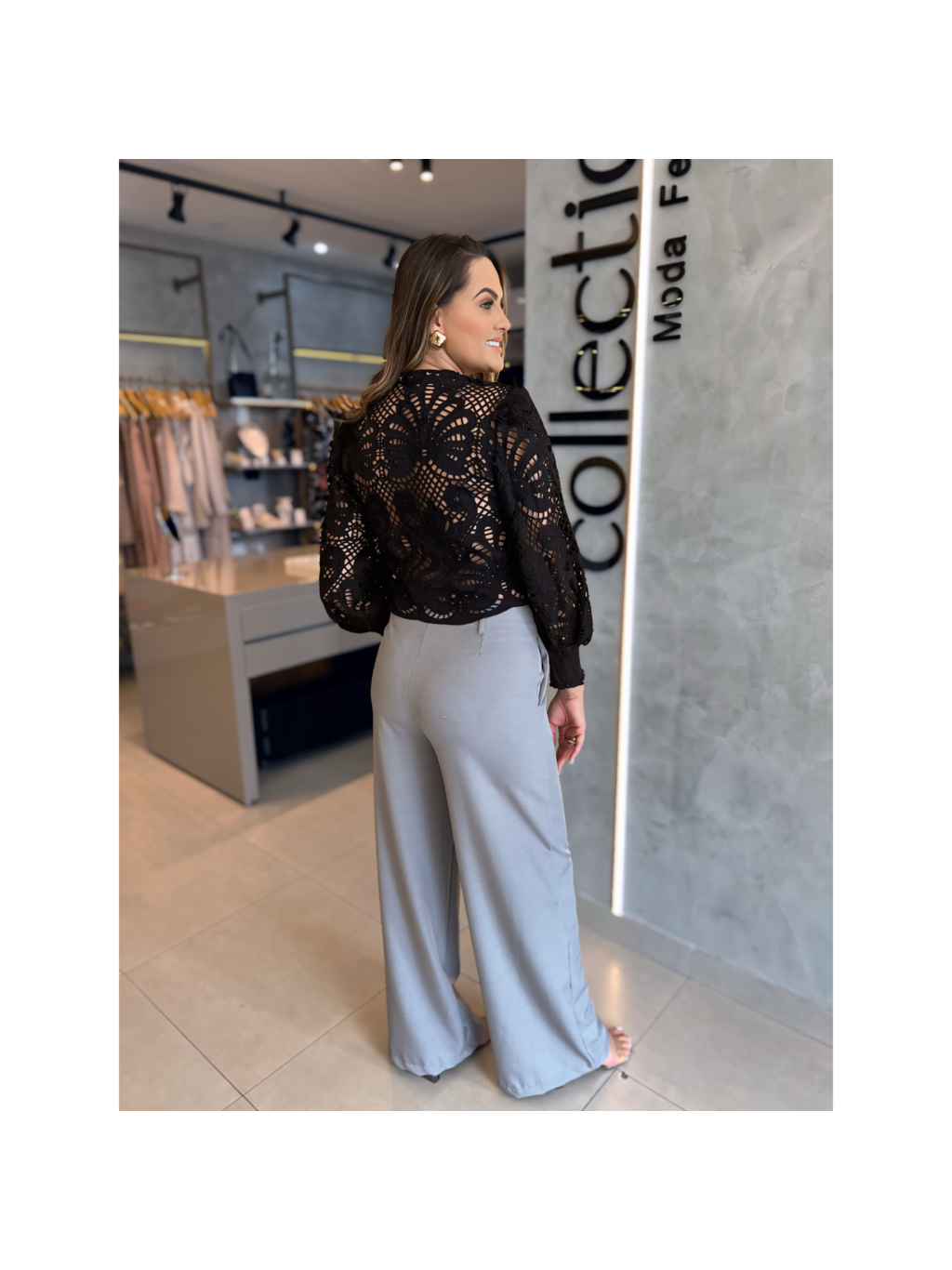 CAMISA RENDA SUBLIME