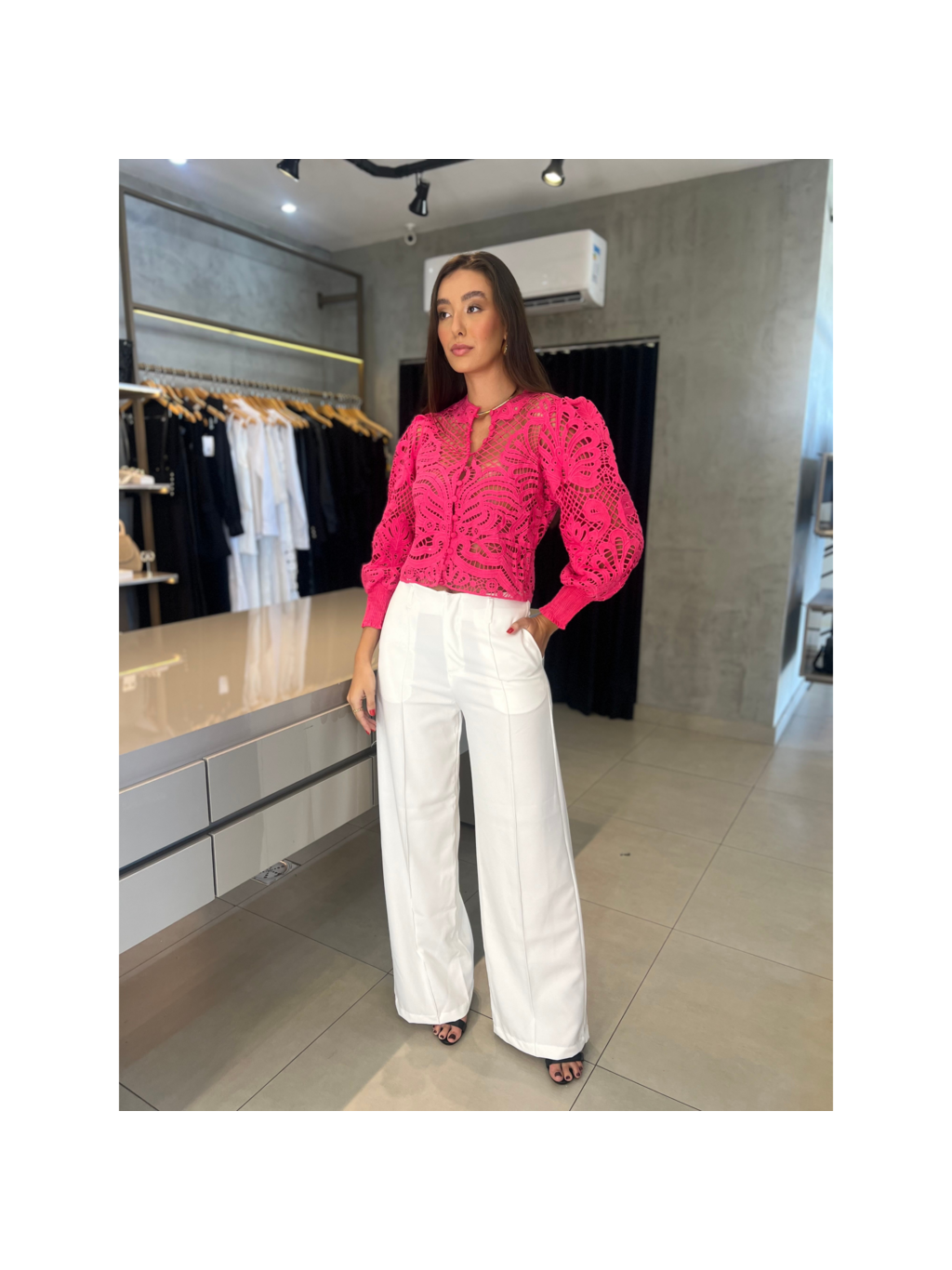 CAMISA RENDA SUBLIME